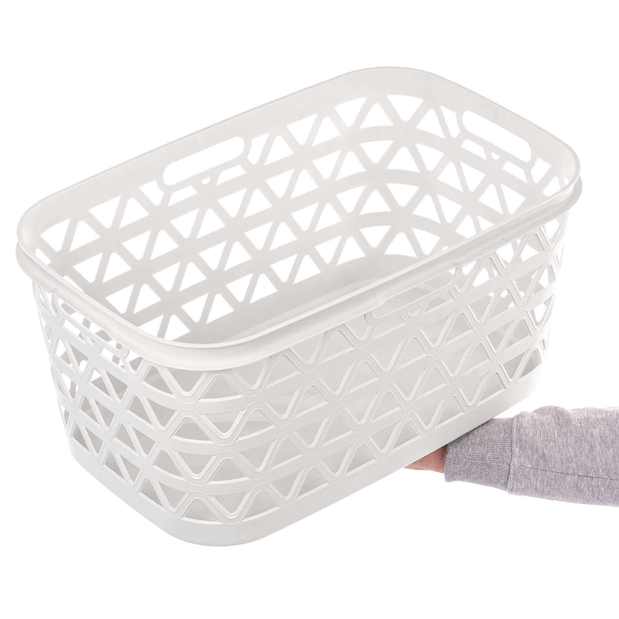 Kosz na bieliznę Curver Oceana 45L biały