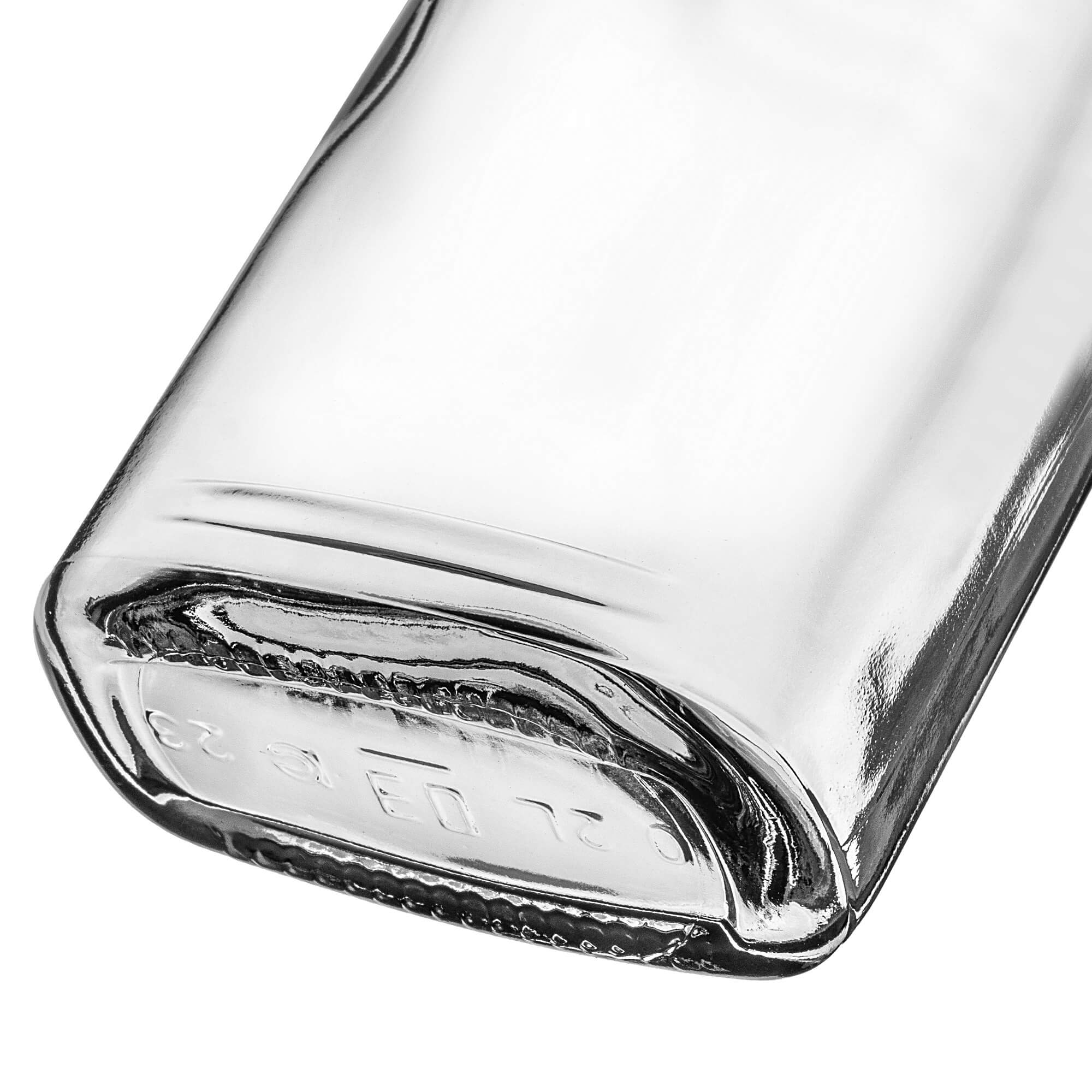 Butelka piersiówka Viane 200ml ze złotą zakrętką 1 szt.