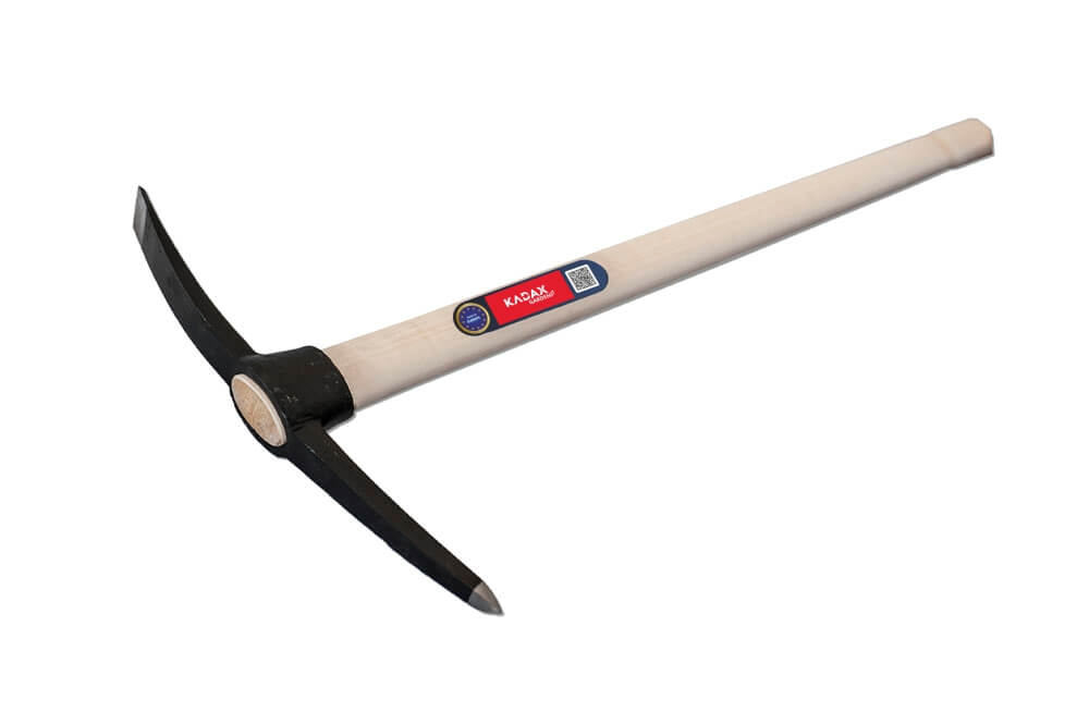 Kilof ogrodniczy z drewnianym trzonkiem 90 cm