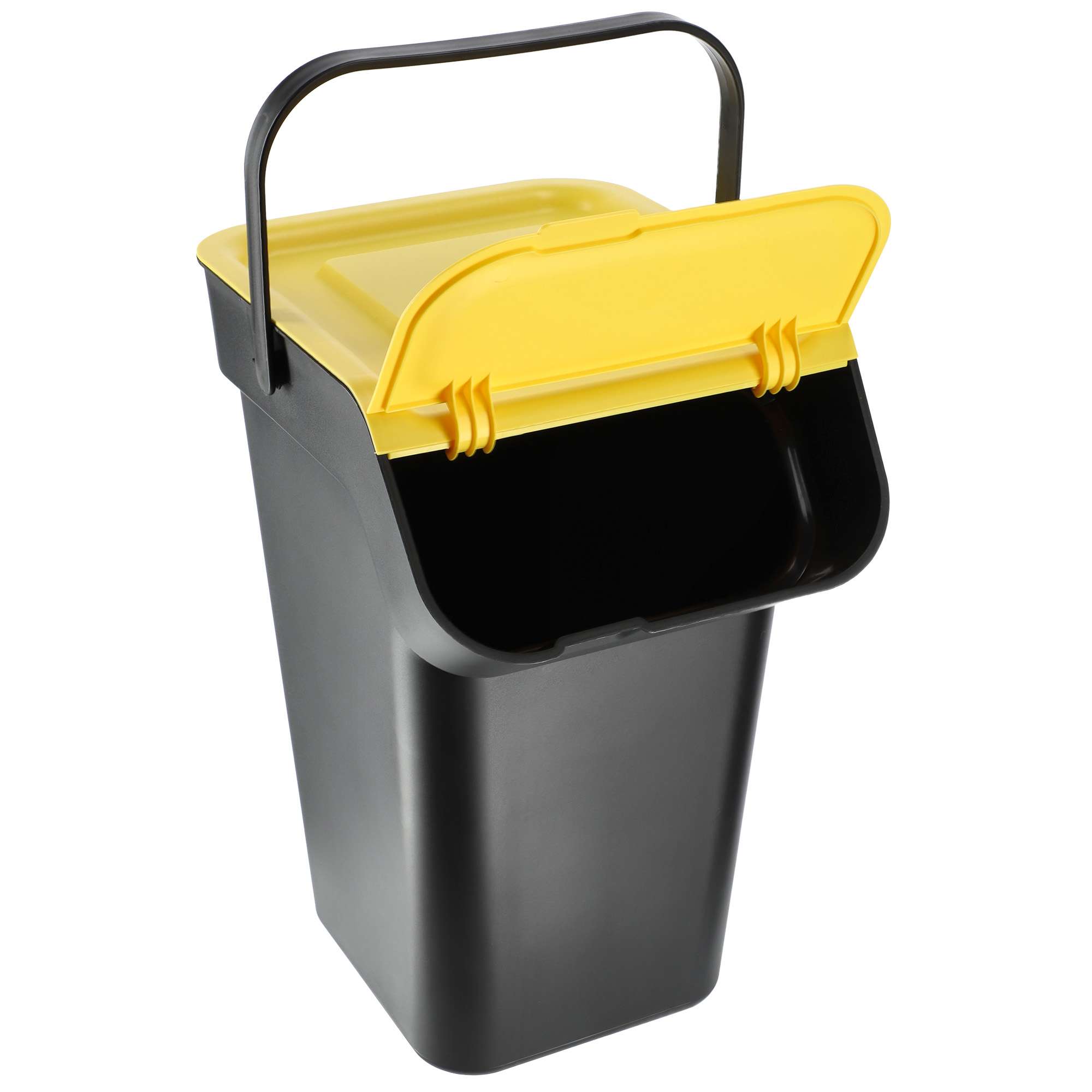 Zestaw koszy na śmieci Pagney 4x25L czarny