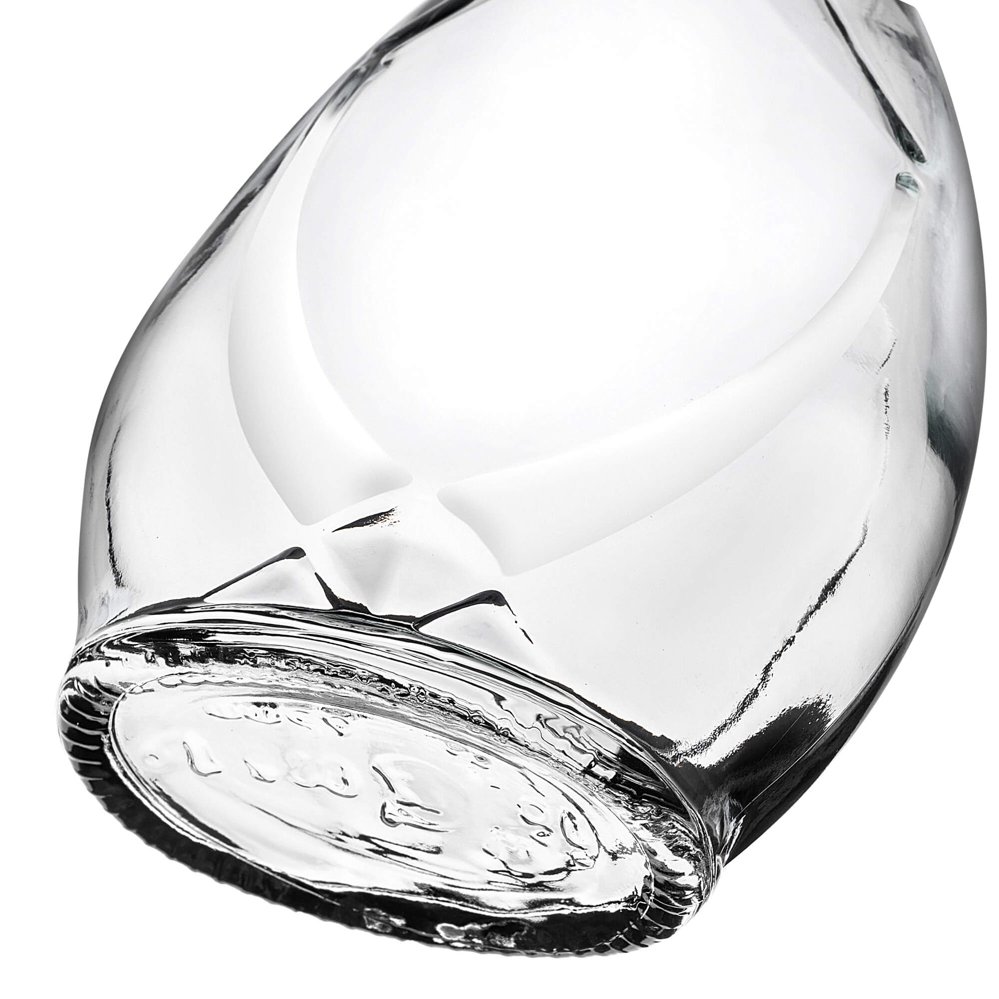 Szklana butelka na nalewkę Icona 250ml z korkiem syntetycznym 10 szt.