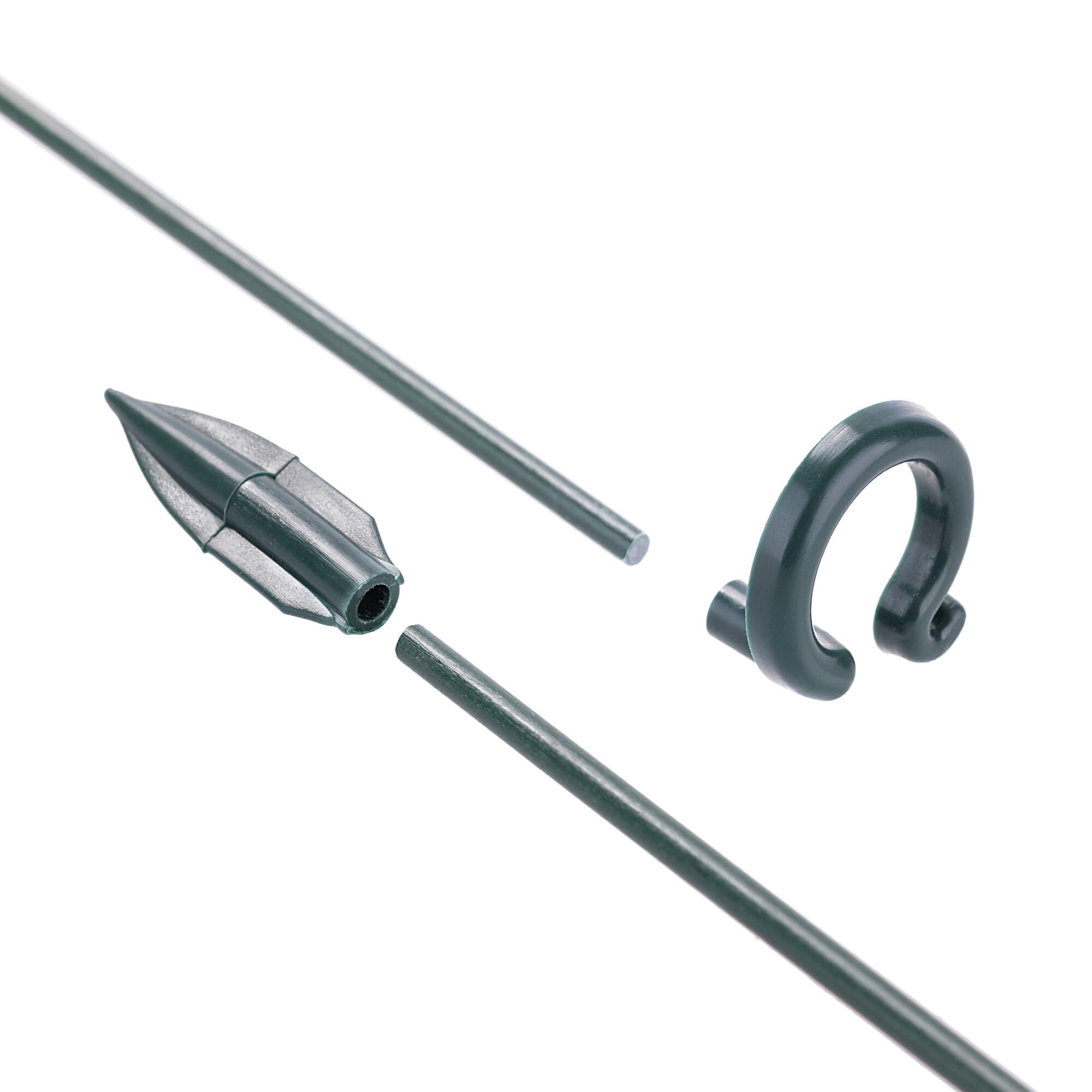 Podpora do roślin Condat 38 cm zielona 20 szt.