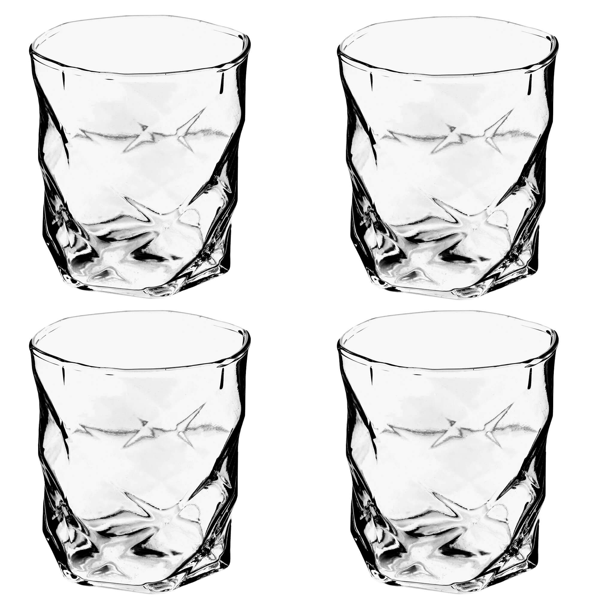Szklanka do drinków i napojów Vieste 330 ml 4 szt.