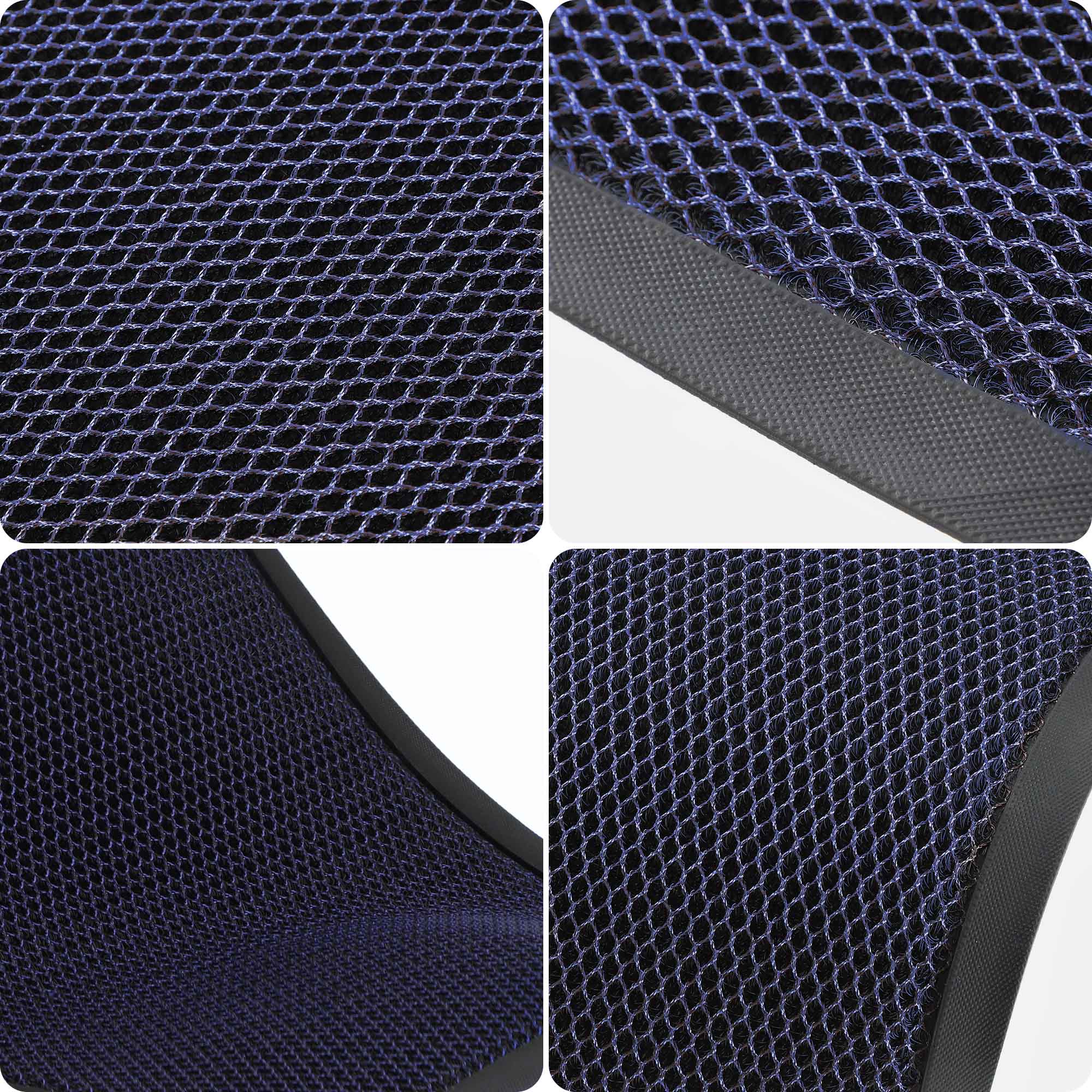 Wycieraczka pod drzwi Feyt 60x40 cm granat