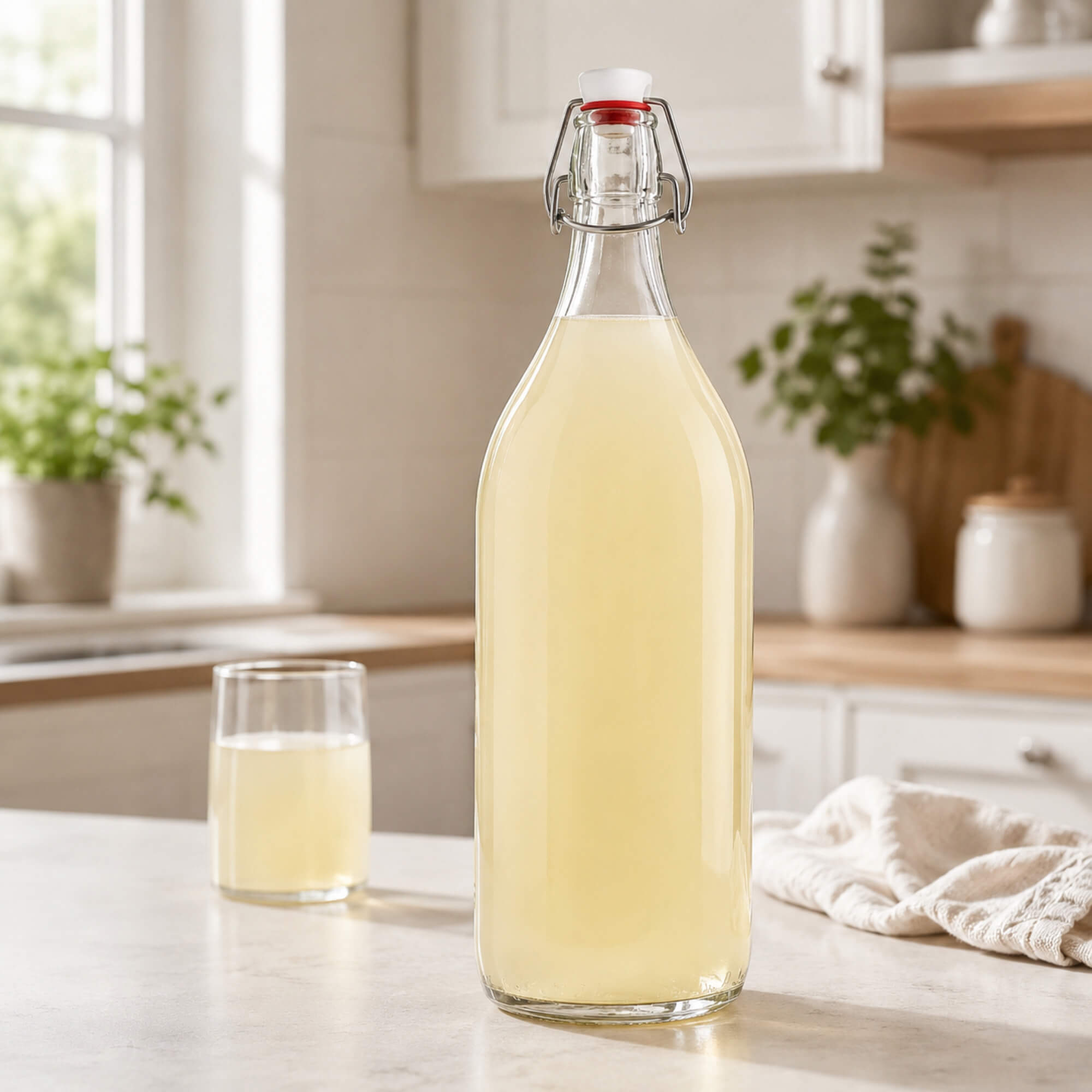 Butelka z korkiem mechanicznym 1,9L