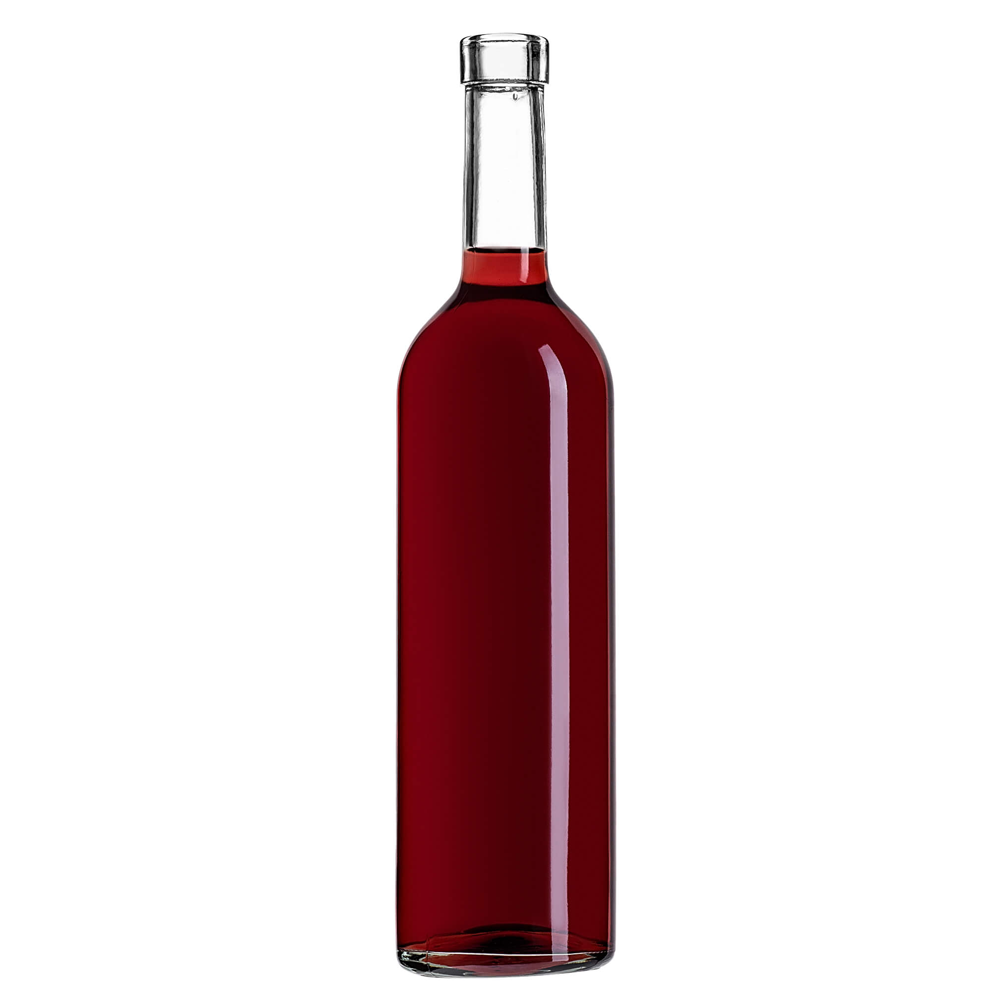 Butelka na wino Biagio 750ml biała bez korka 10 szt.