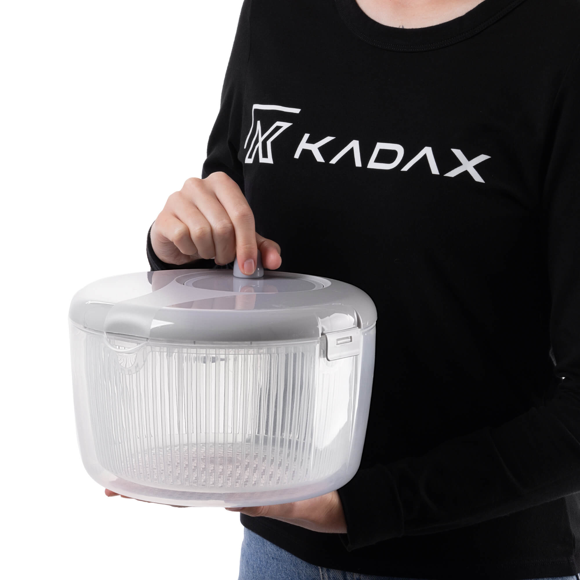 Wirówka do sałaty Nistos 3.5L szara