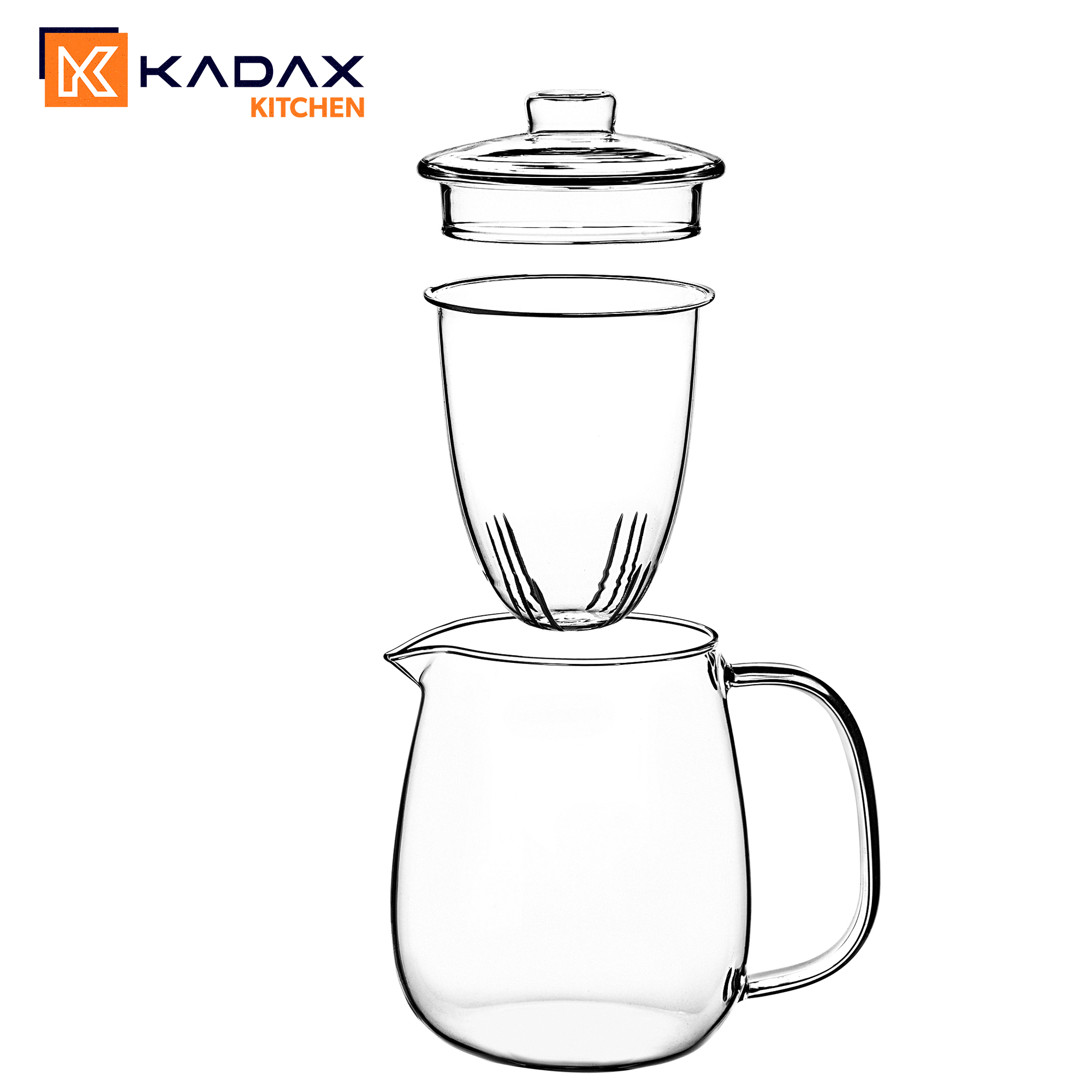 Dzbanek na herbatę Lyss z zaparzaczem 600ml