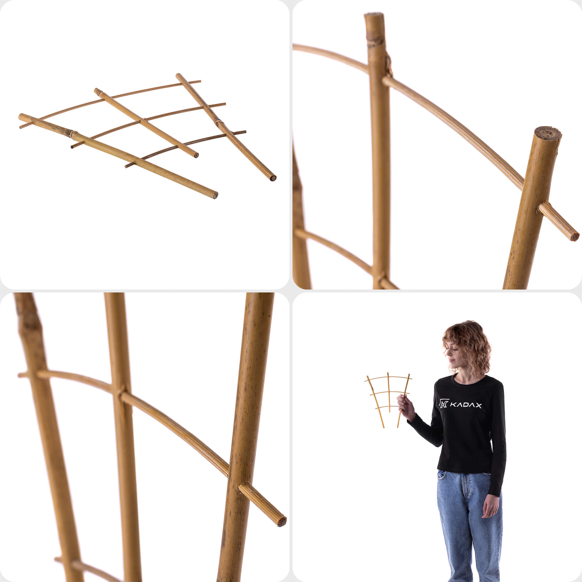 Drabinka bambusowa do roślin Taio 26 cm 5 szt.
