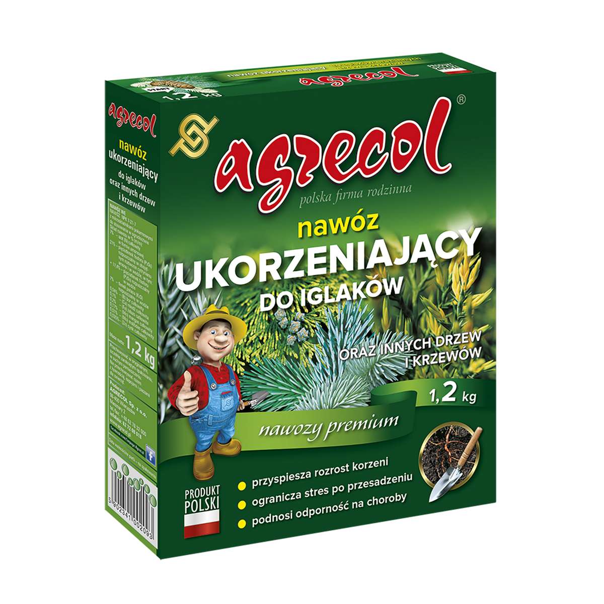 Agrecol Nawóz Iglak Ukorze gra 1.2kg