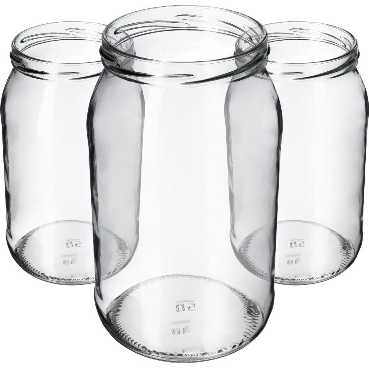 Słoiki na przetwory Niva 760ml fi 82 mm 8szt + wieczko Pszczoła