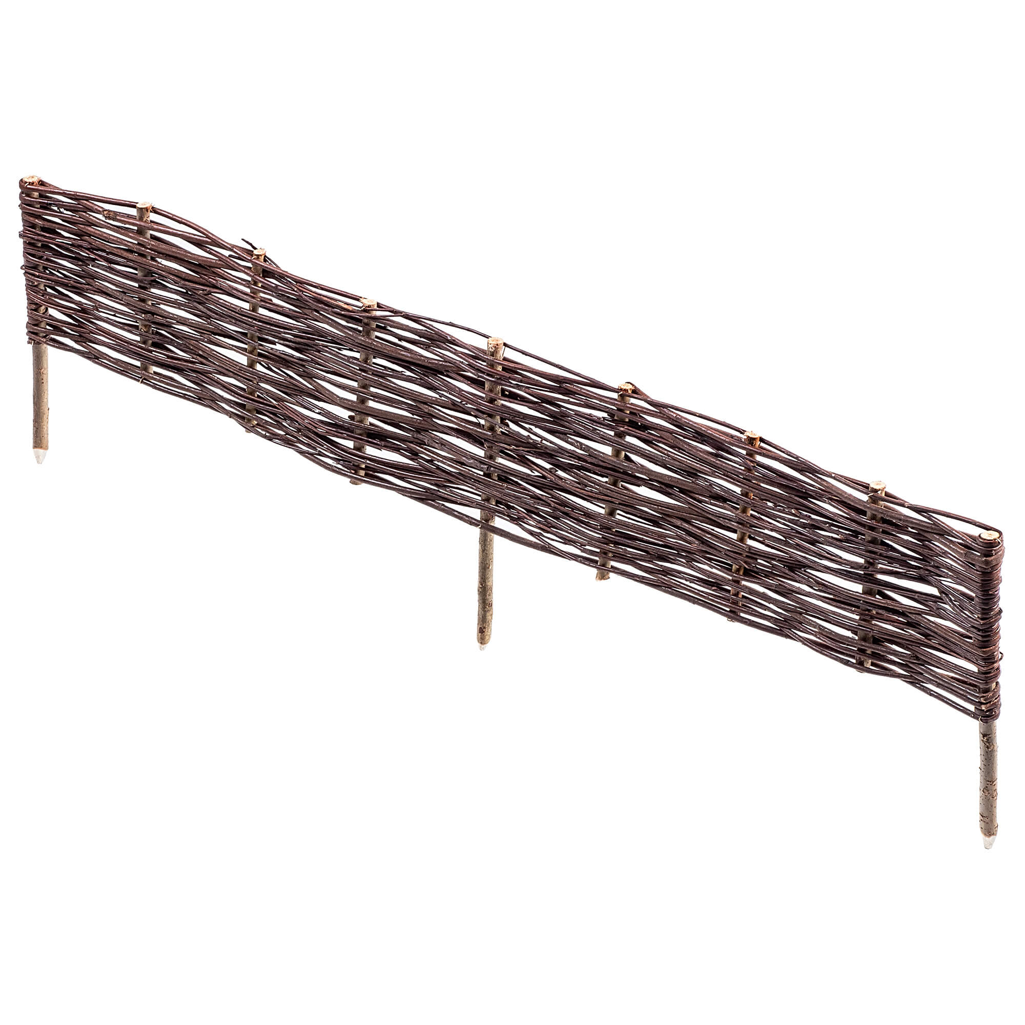 Palisada ogrodowa wiklinowa Hamre 120 x 30 cm, 10 szt.
