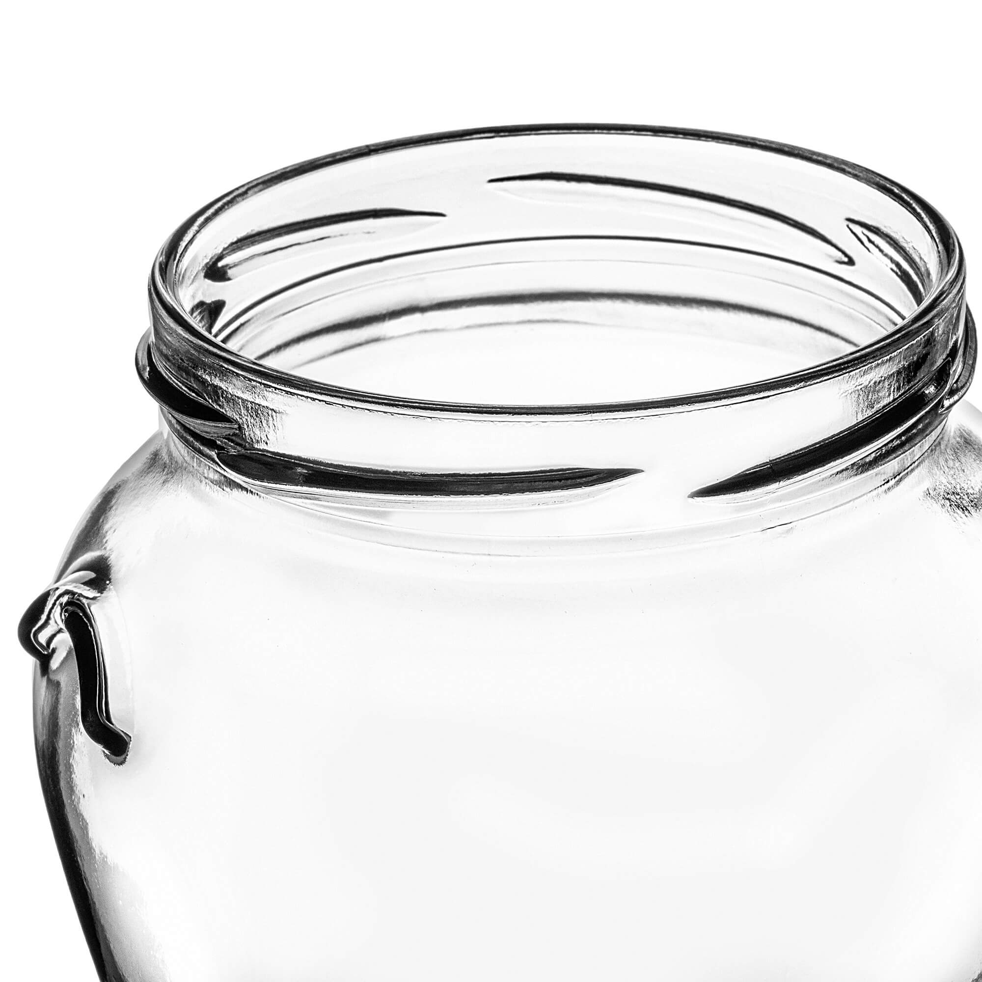 Słoiki na przetwory Sassa 580ml 24szt fi 82 mm + wieczka "Ogórki II"