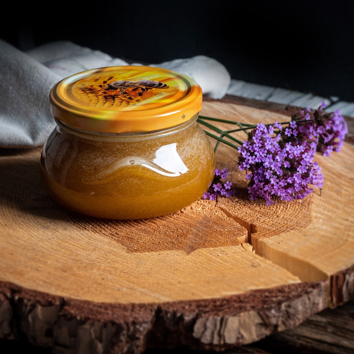 Słoiki na przetwory Raja 300ml 100szt fi 82 mm + wieczka "Owoce leśne"