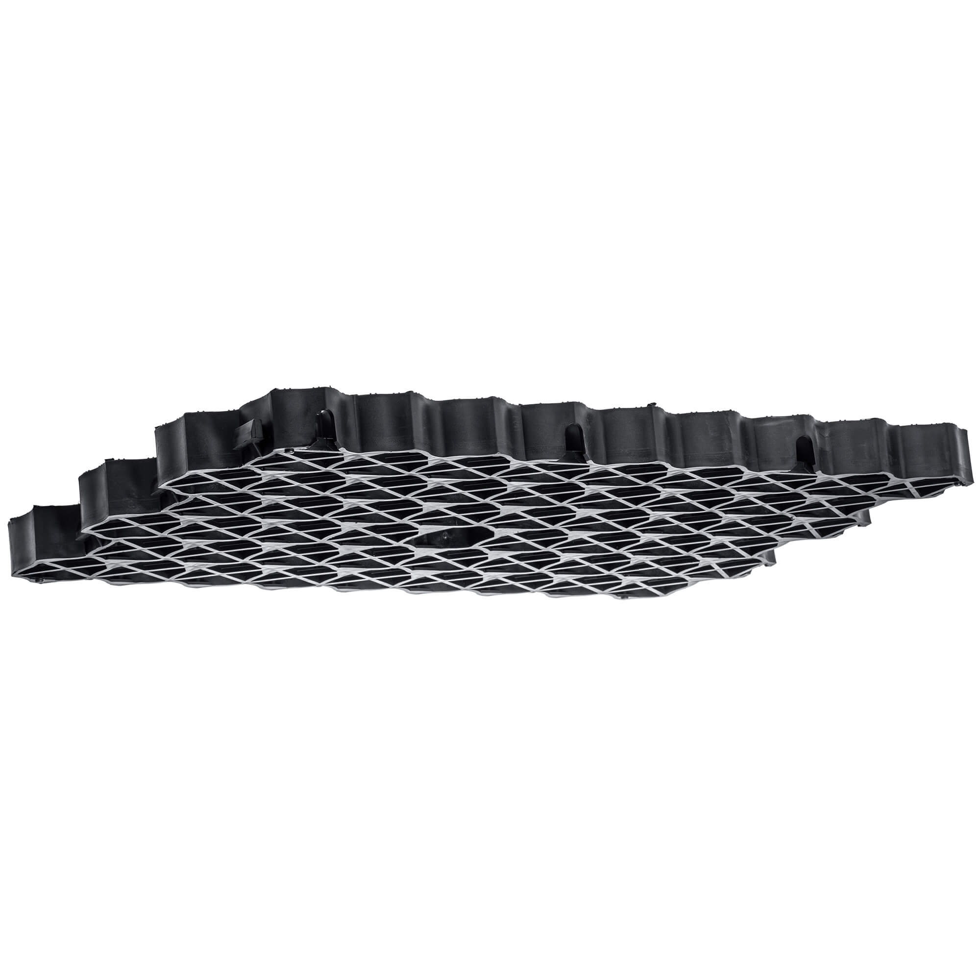 Kratka parkingowo-ogrodowa Lund 60 x 40 cm 1 szt. 0.24 m² czarna 