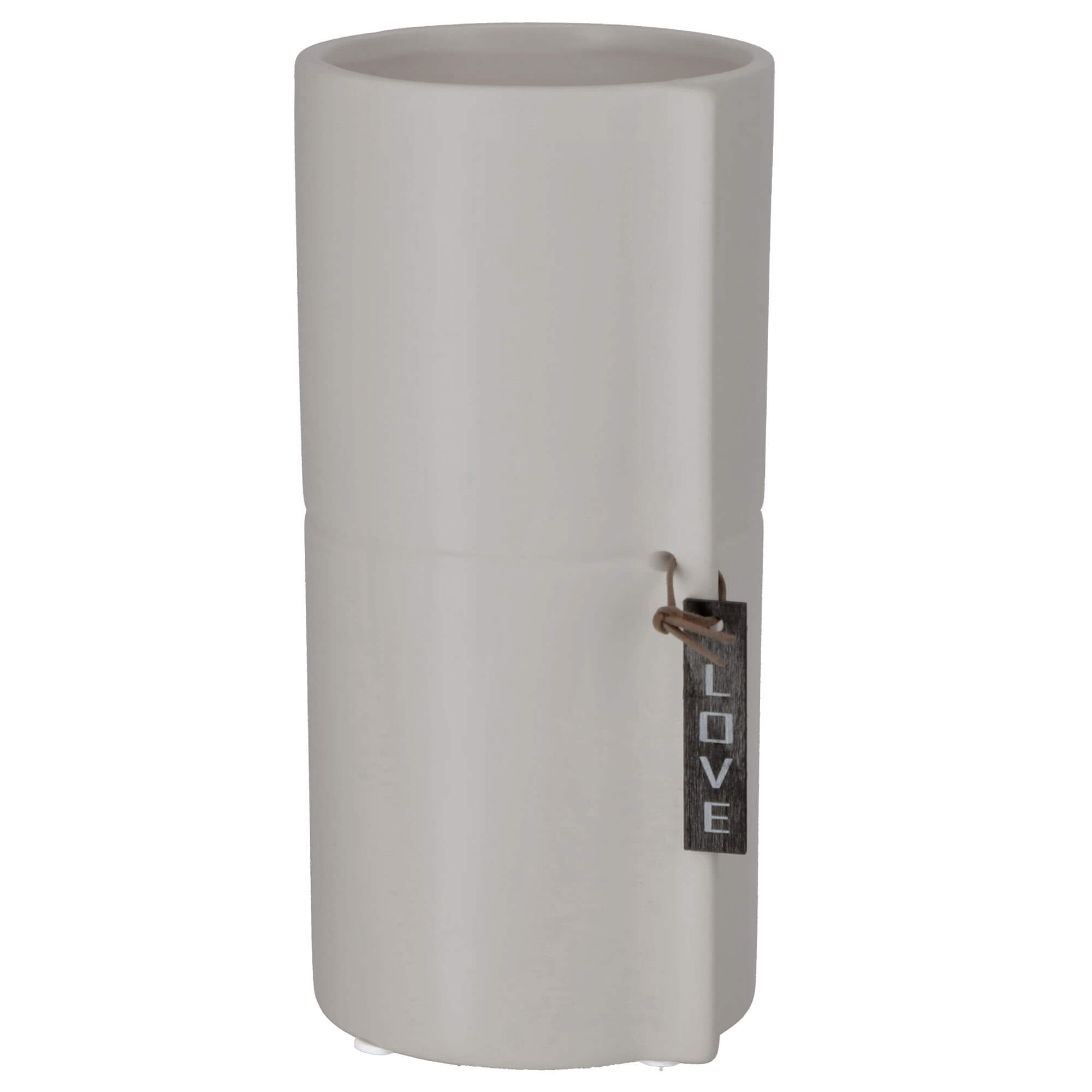 Osłonka ceramiczna 11 cm, szara