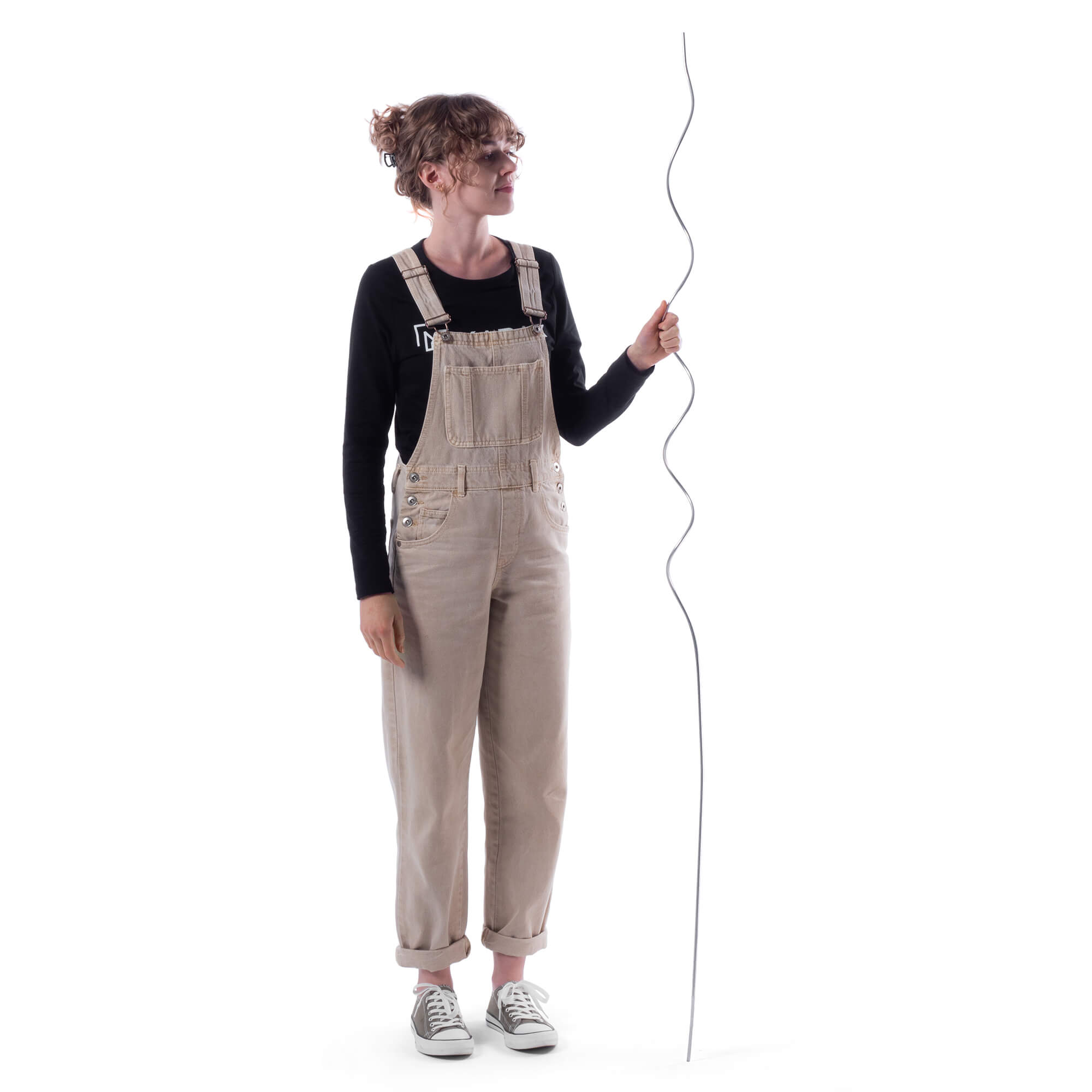 Tyczka spiralna do roślin Lestre aluminiowa 150 cm 1 szt.