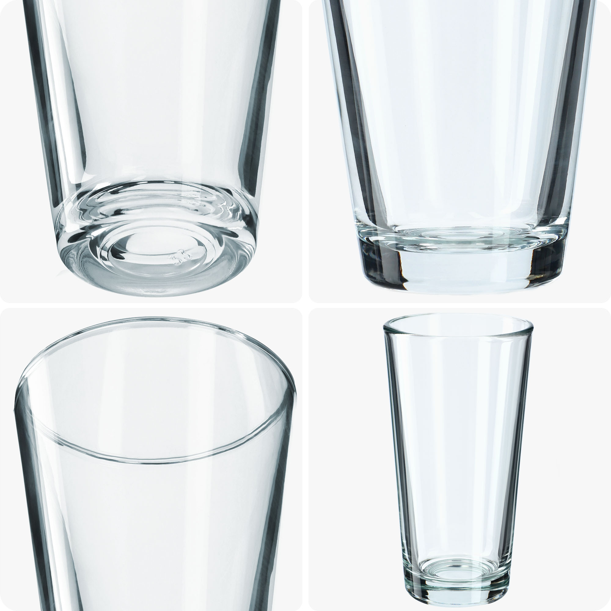 Szklanka do napojów drinków 340 ml Alanís komplet 8 szt.