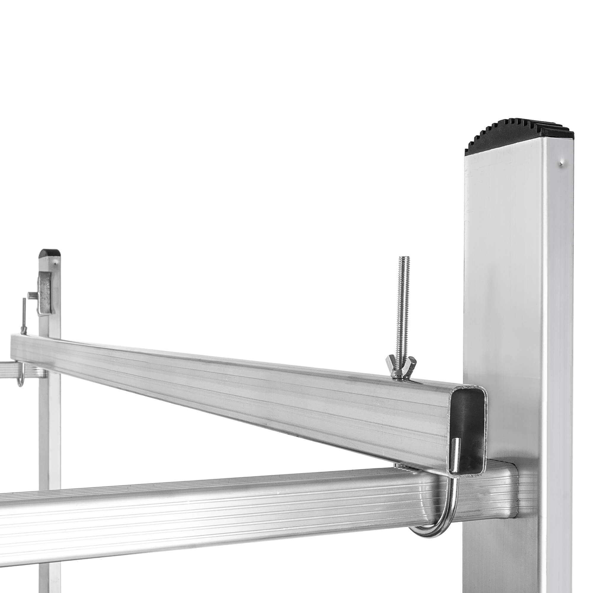 Aluminiowe rusztowanie drabinowe Vadans 370 cm