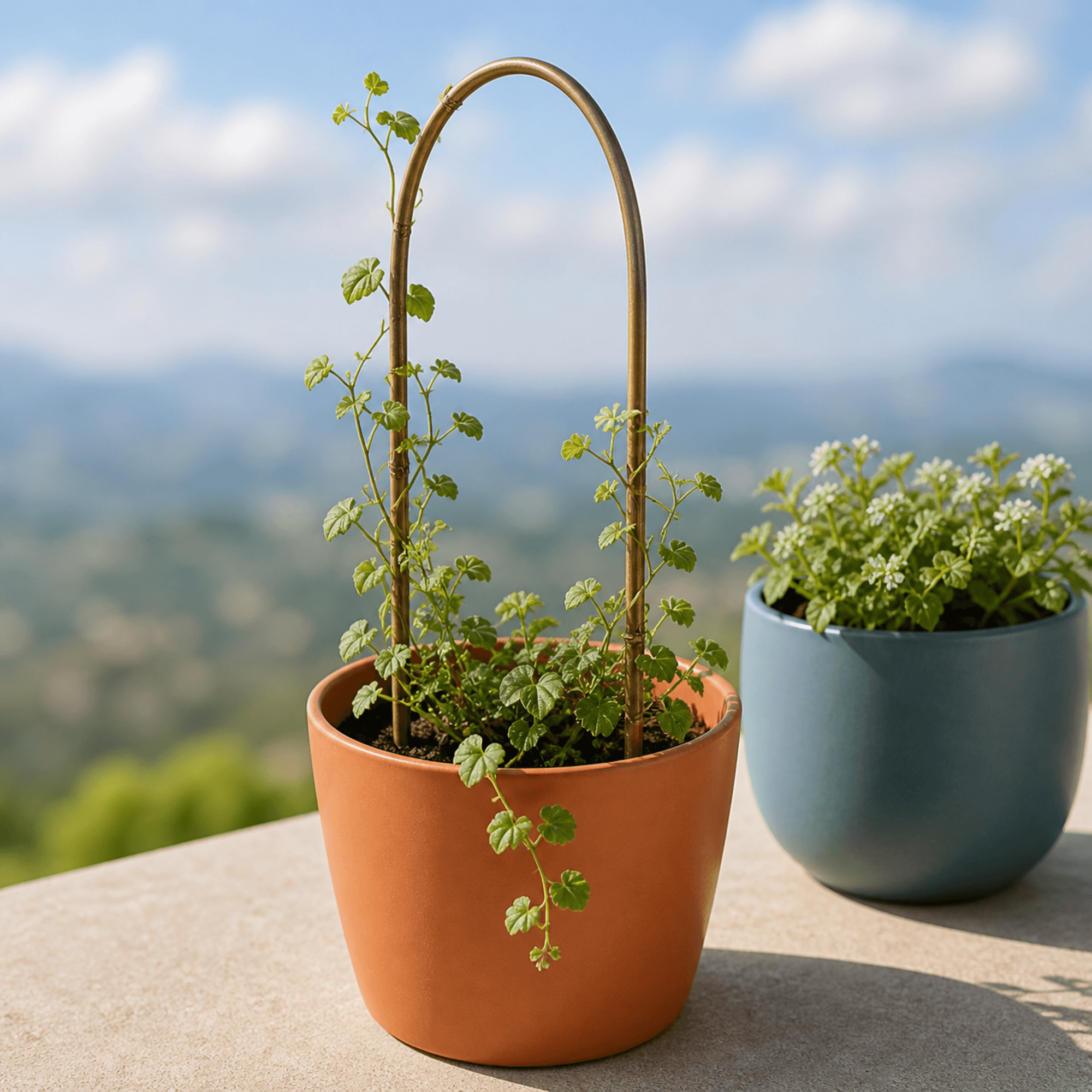 Bambusowa podpora łukowa Moayux 60 x 15 cm 5 szt.