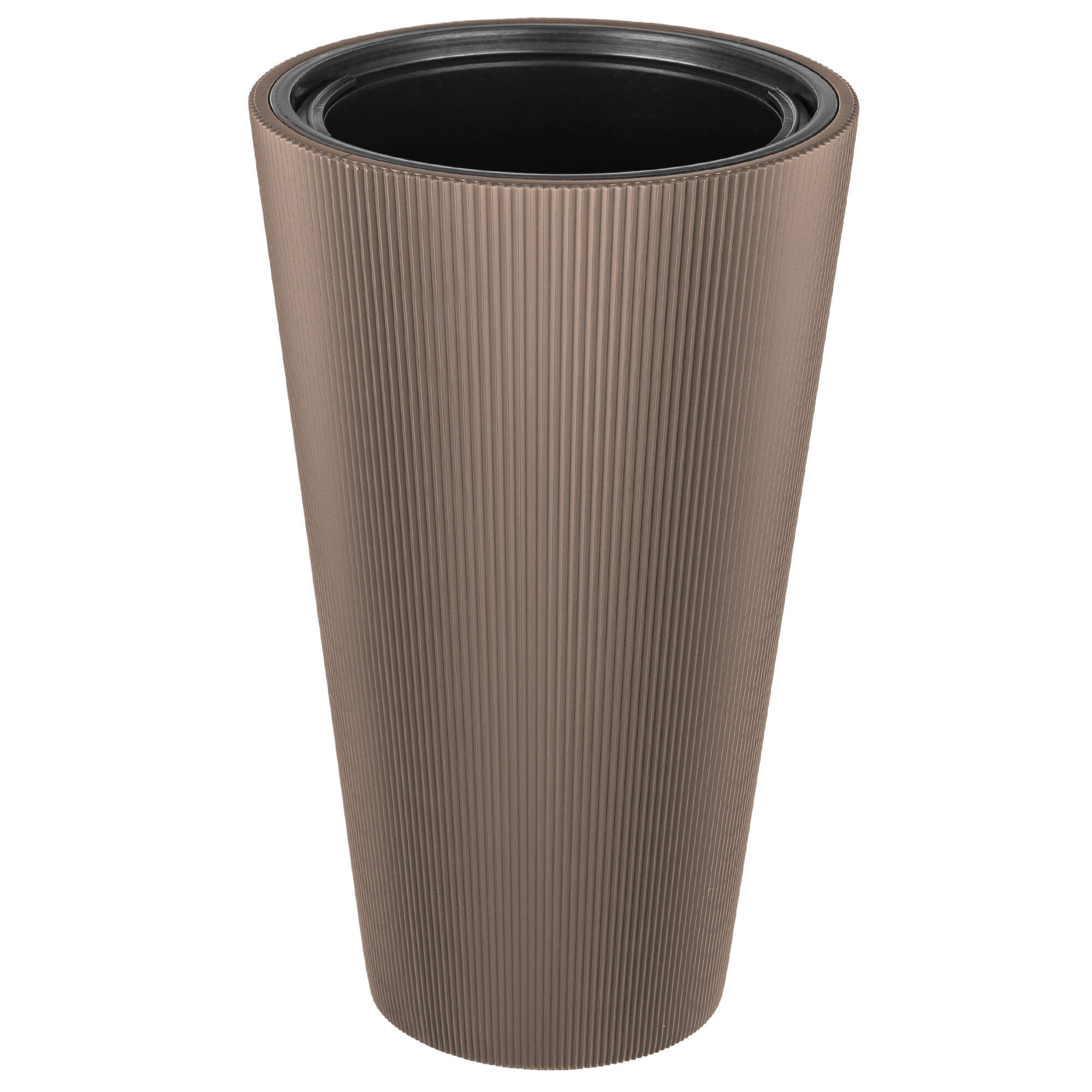 Doniczka Linea Slim 30 cm, kakao, 1 szt.