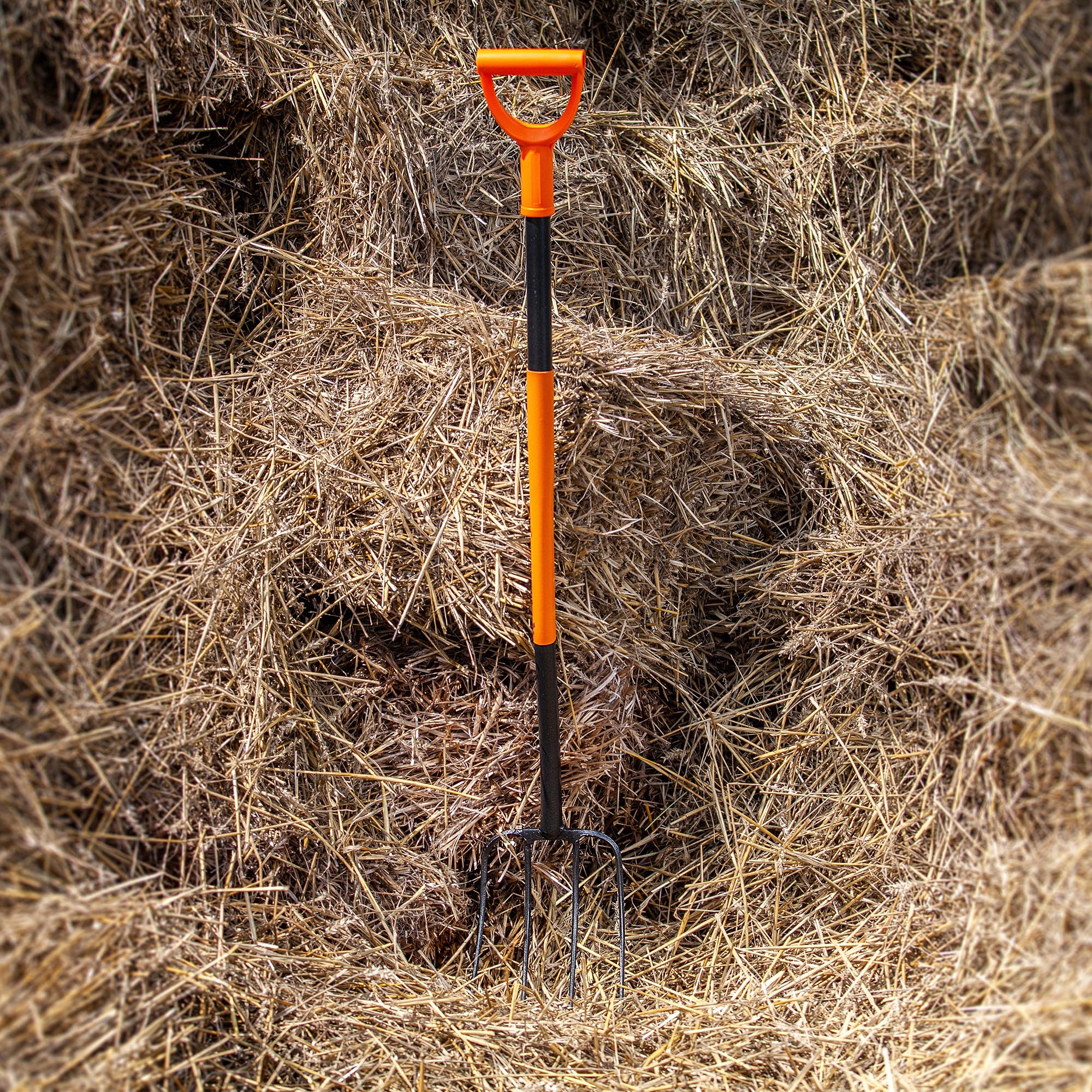 Widły gospodarcze Getas 132 cm, pomarańczowe