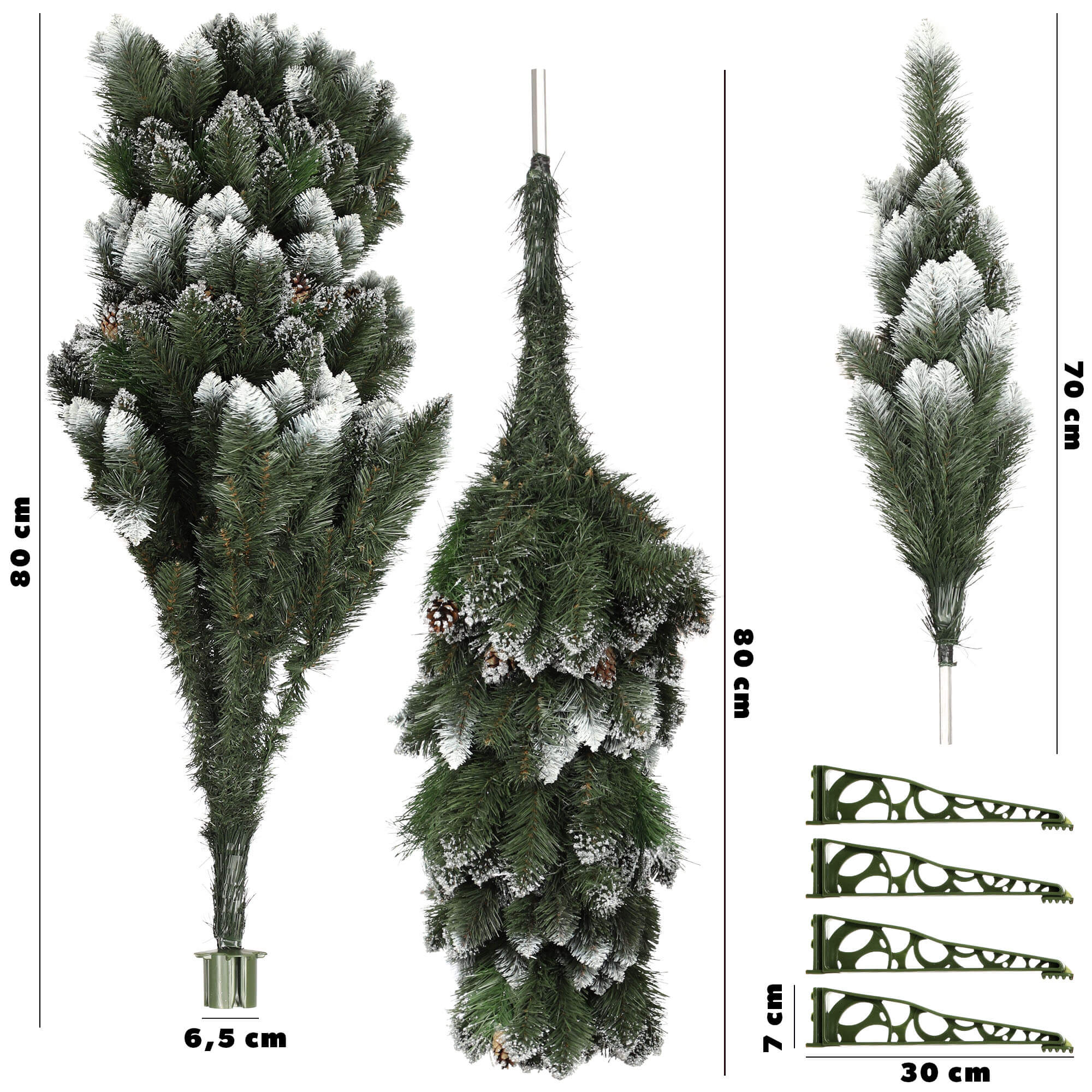 Choinka sztuczna sosna diamentowa Este 220 cm