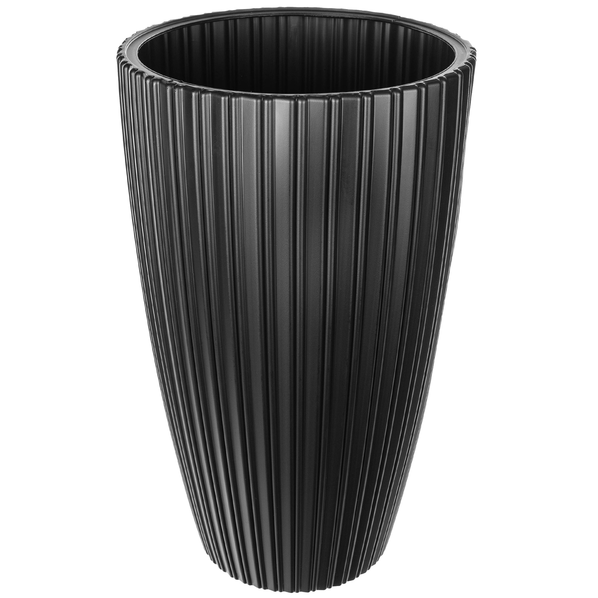 Doniczka z wkładem Lavoye 30cm czarna