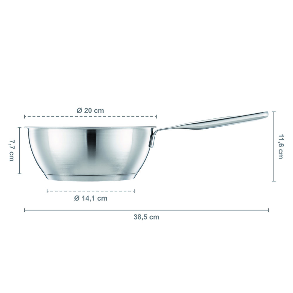 Fiskars 1064748 All Steel Rondel/patelnia 2 l