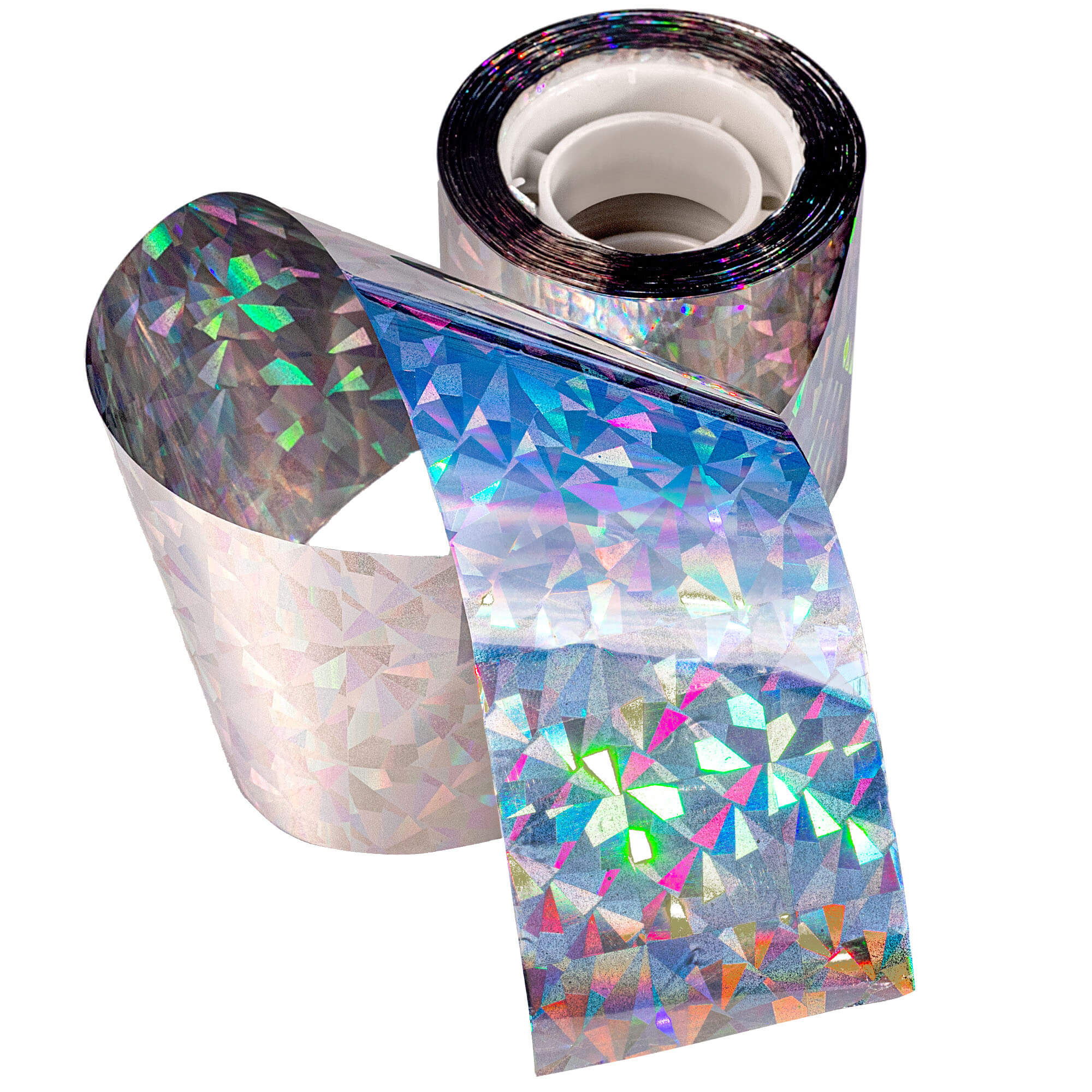 Taśma odblaskowa na ptaki 4,8 cm x 50 m, srebrna