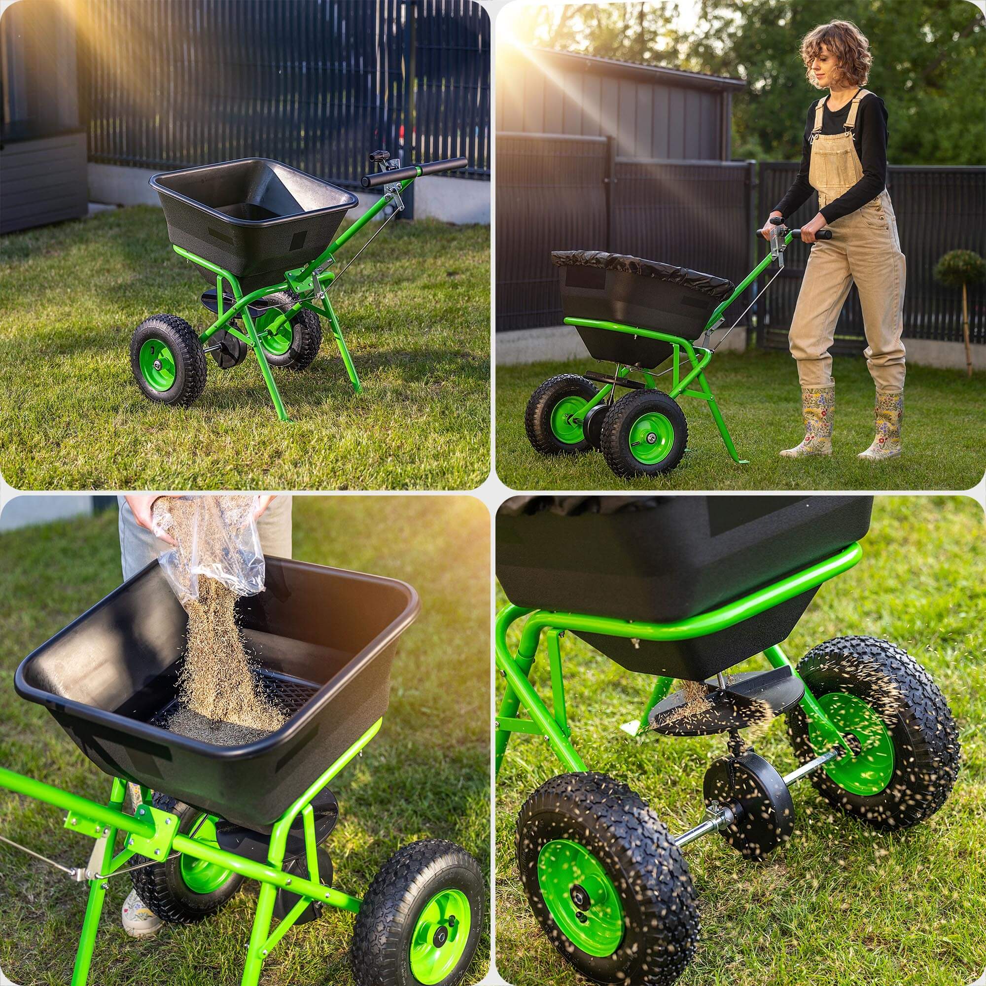 Siewnik ogrodowy Bordage 45L