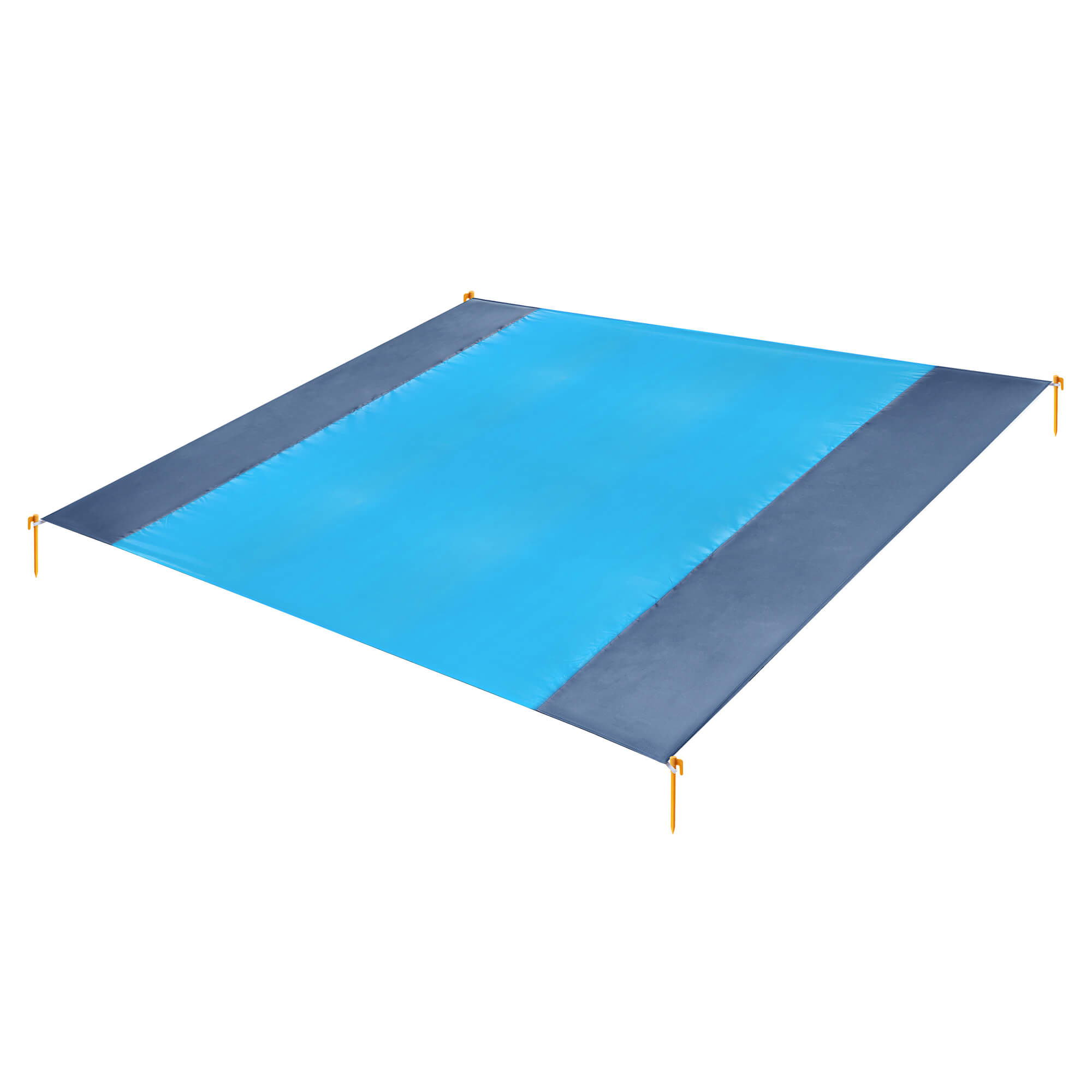 Koc plażowy Murlo 200x210cm niebieski
