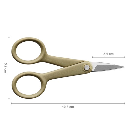 Fiskars 1062548 ReNew Nożyczki do paznokci 10 cm