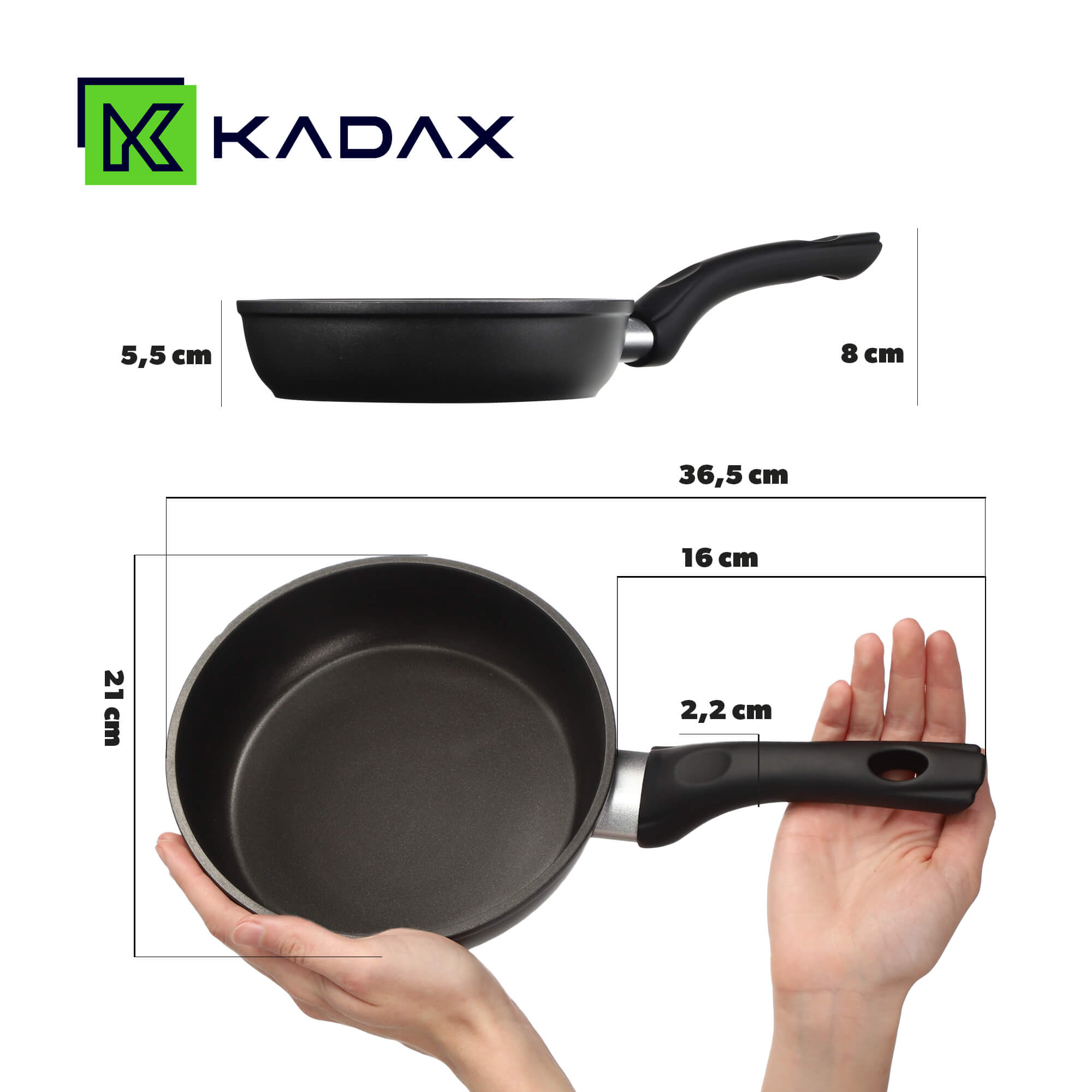 Patelnia z powłoką nieprzywierającą Garsas 20 cm