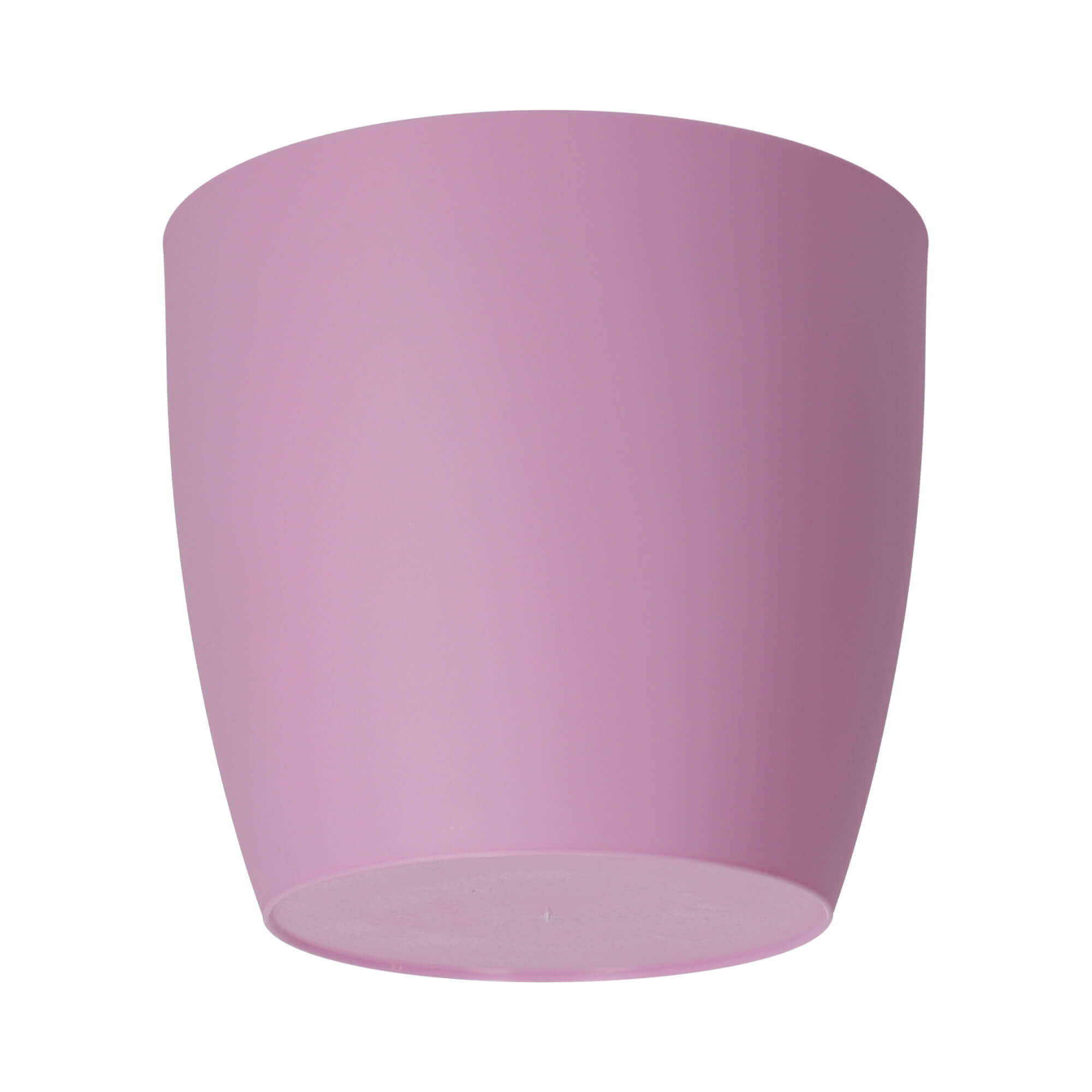 Doniczka Agen z podstawką 12 cm, matowa różowa