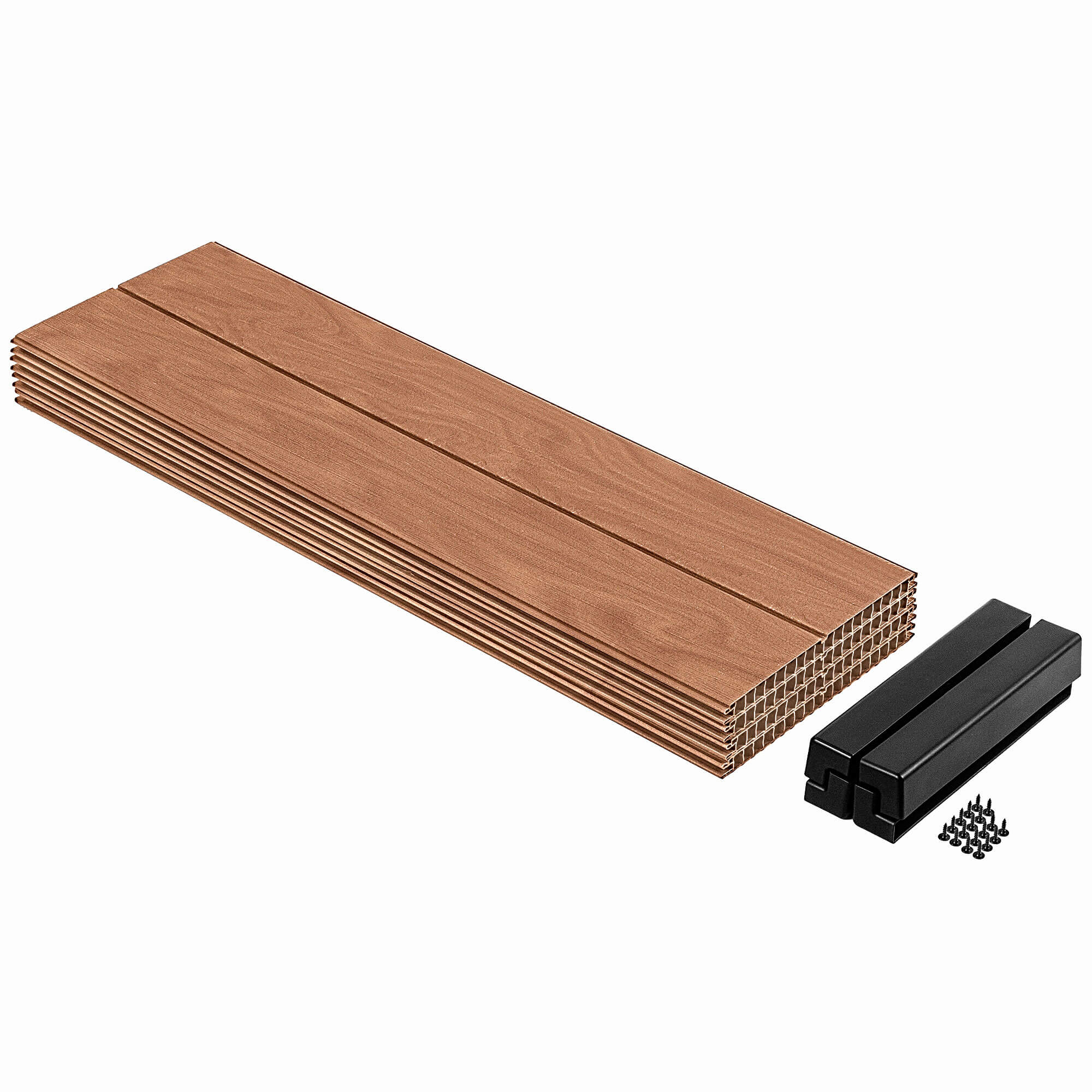 Obrzeże ogrodowe Keter Maple Garden Bed 106 x 32cm, brązowe