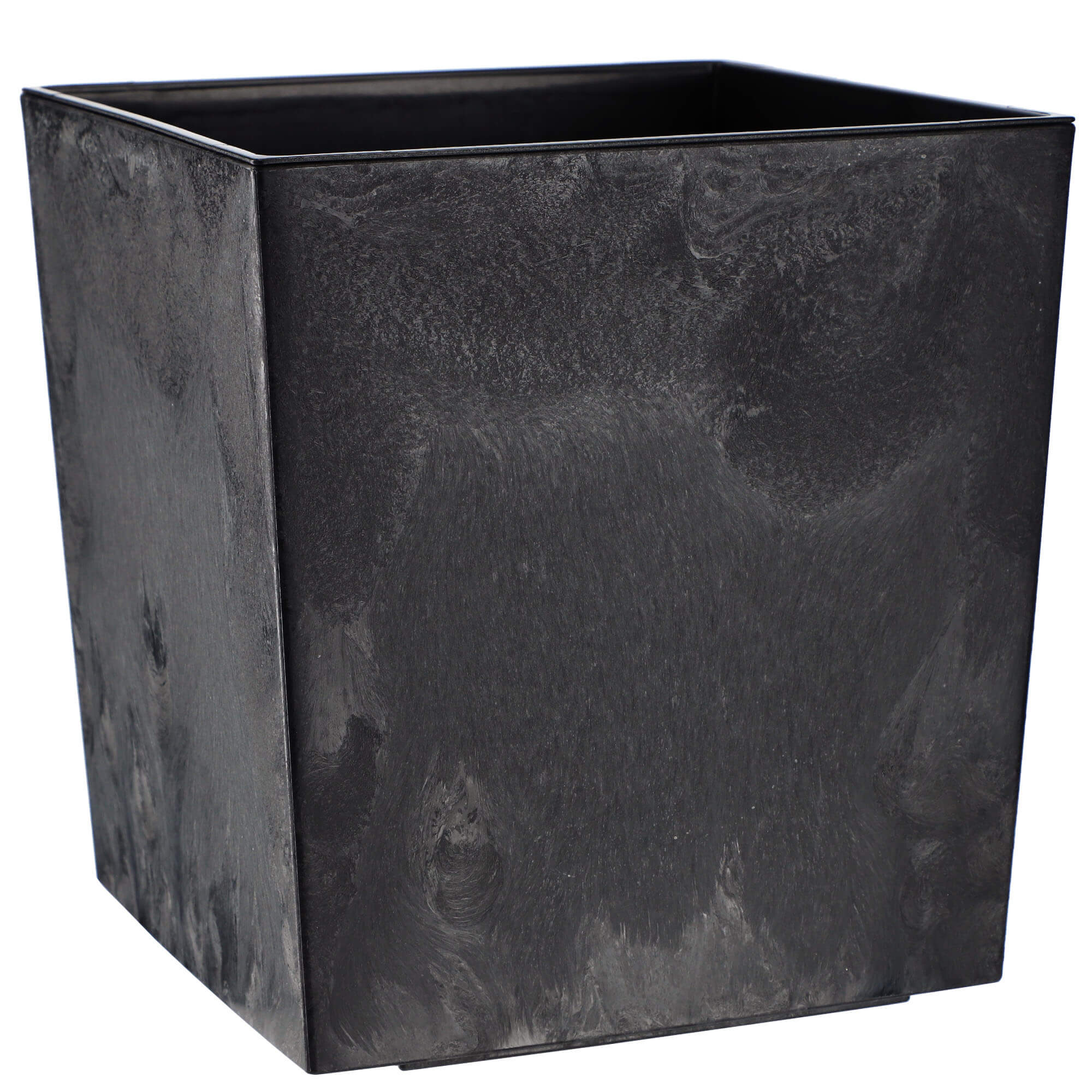 Doniczka z wkładem Tres 30cm czarny beton