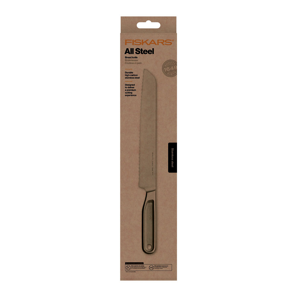 Fiskars 1062883 All Steel Nóż do chleba 22 cm