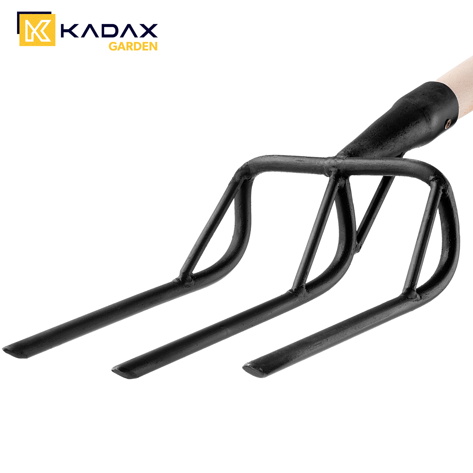 Widły do spulchniania gleby Loupit 26cm z trzonkiem