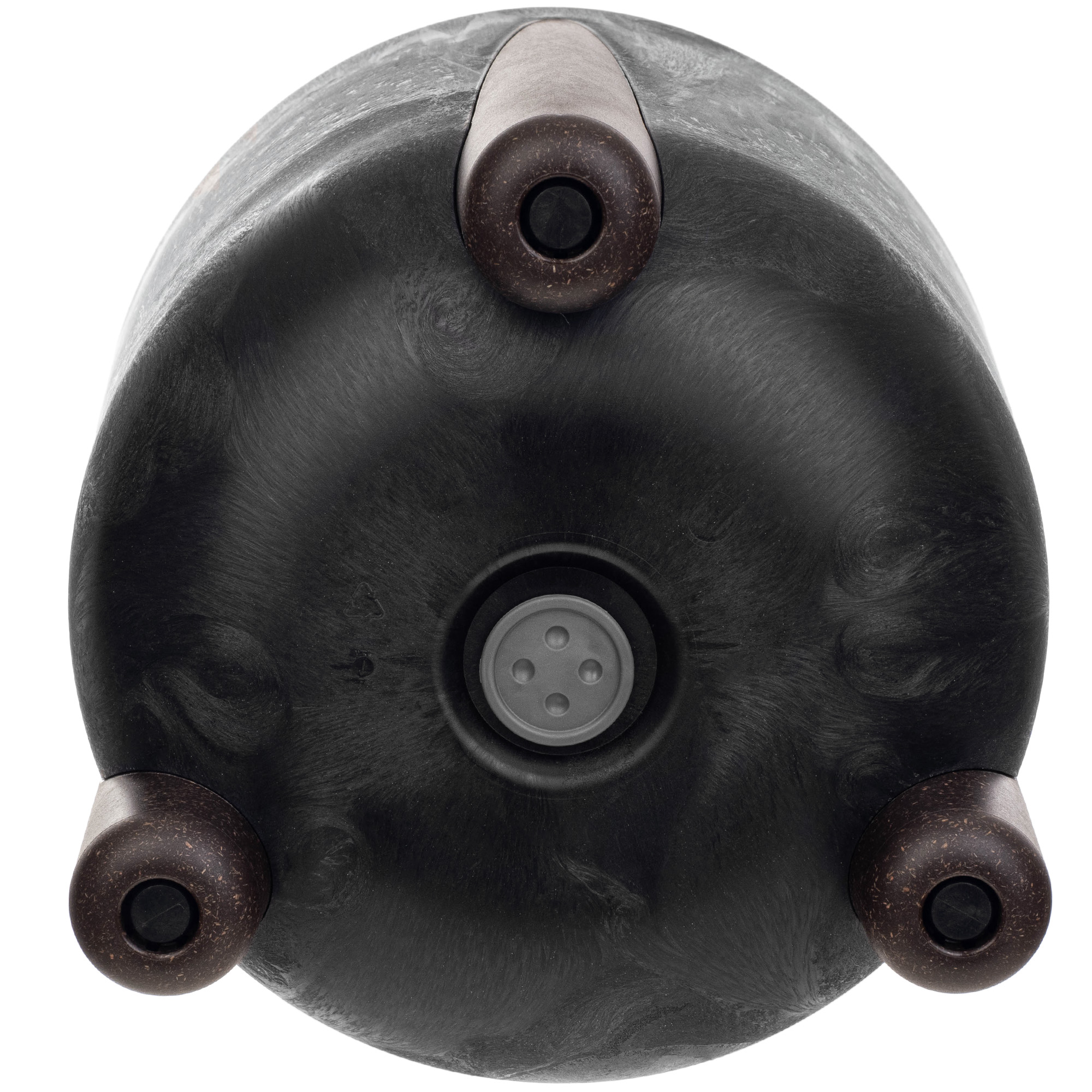 Doniczka osłonka Nauze 34cm czarny beton