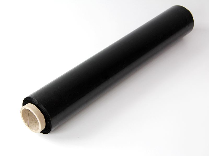 Folia stretch czarna 2,5 kg 300m