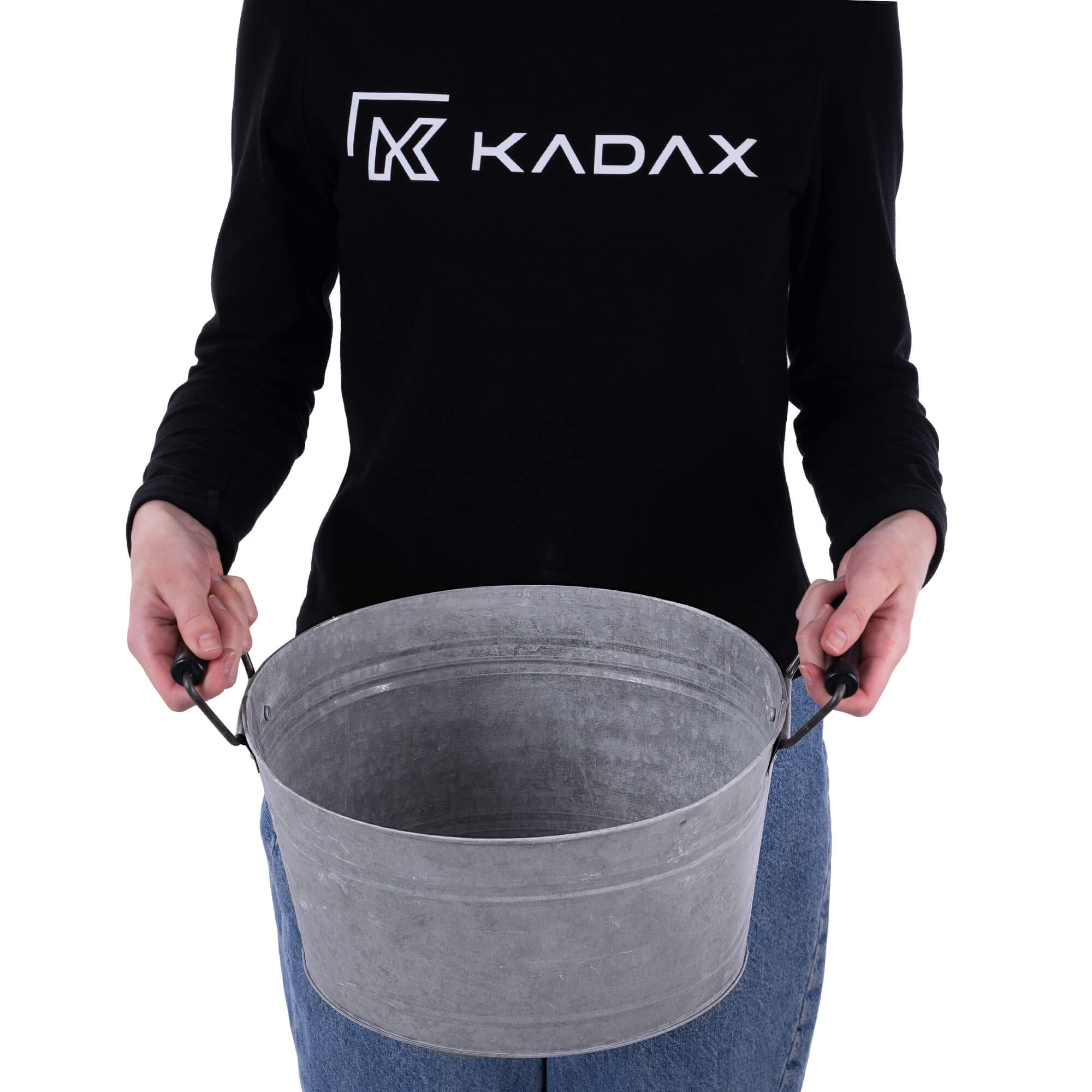 Miska ogrodowa Saix 13L stalowa