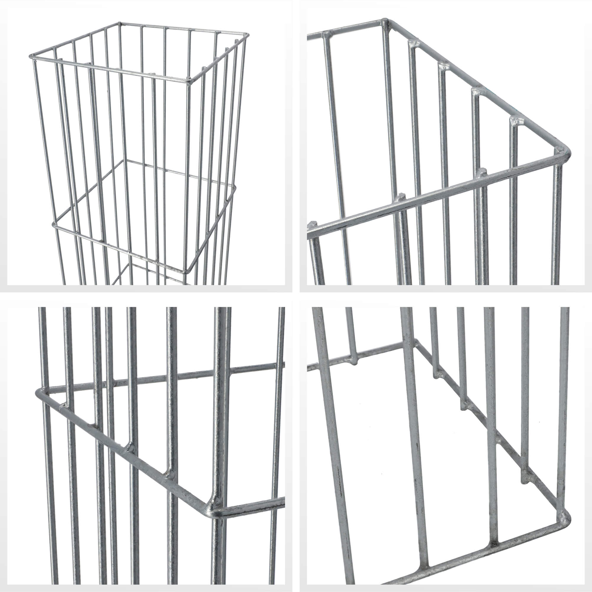 Pergola ogrodowa słup Kanny 60 cm, srebrna