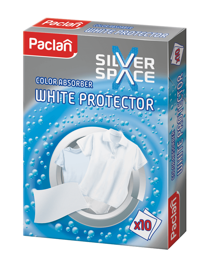 Paclan Silver Space Color Absorber Chusteczki do prania białego 10 szt.