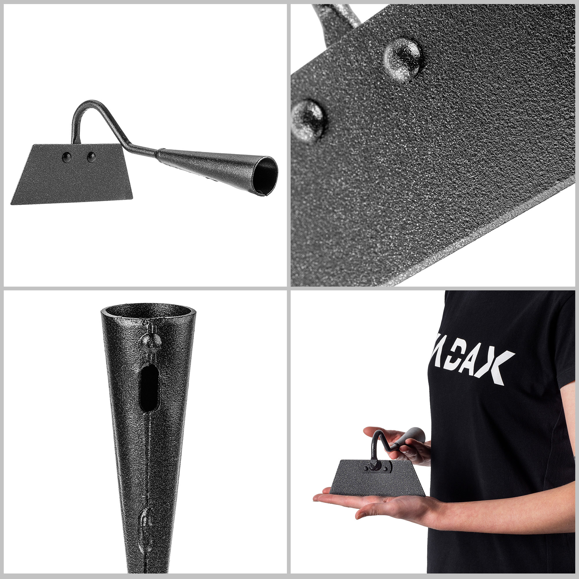 Haczka trapezowa Indre 14 cm bez trzonka