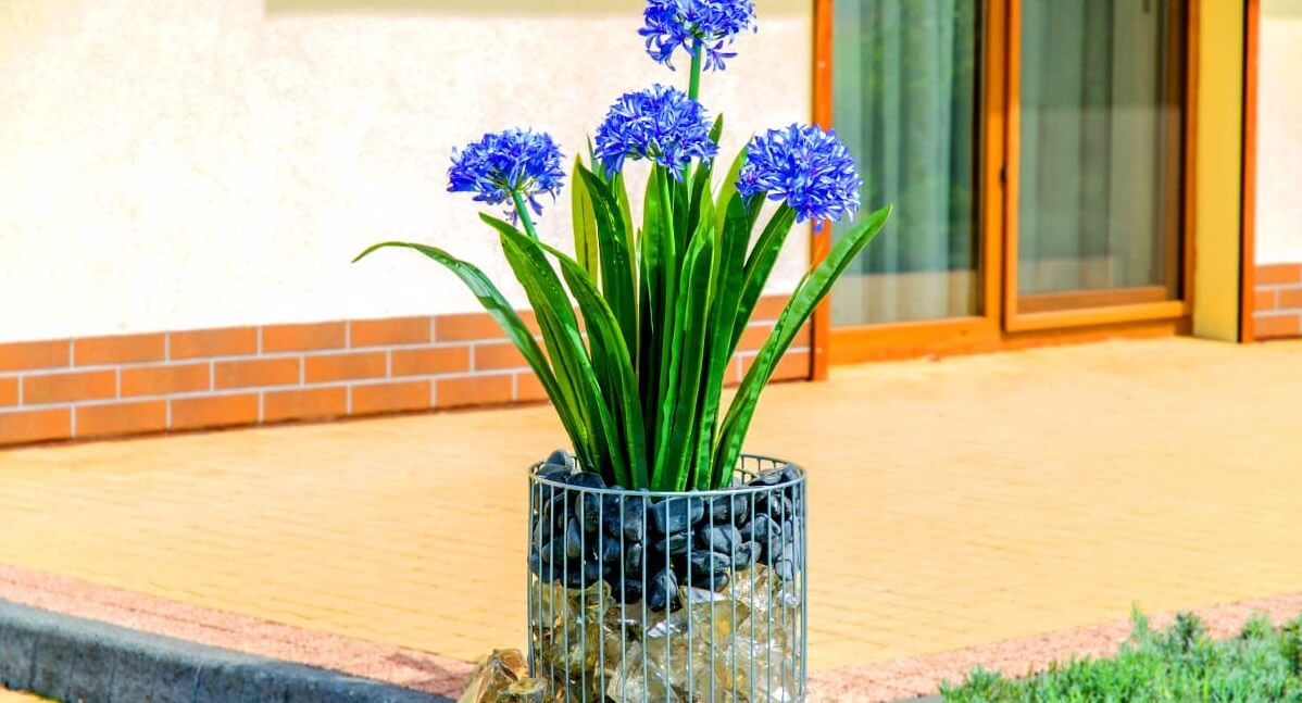 Donica gabionowa 48 x 39 cm