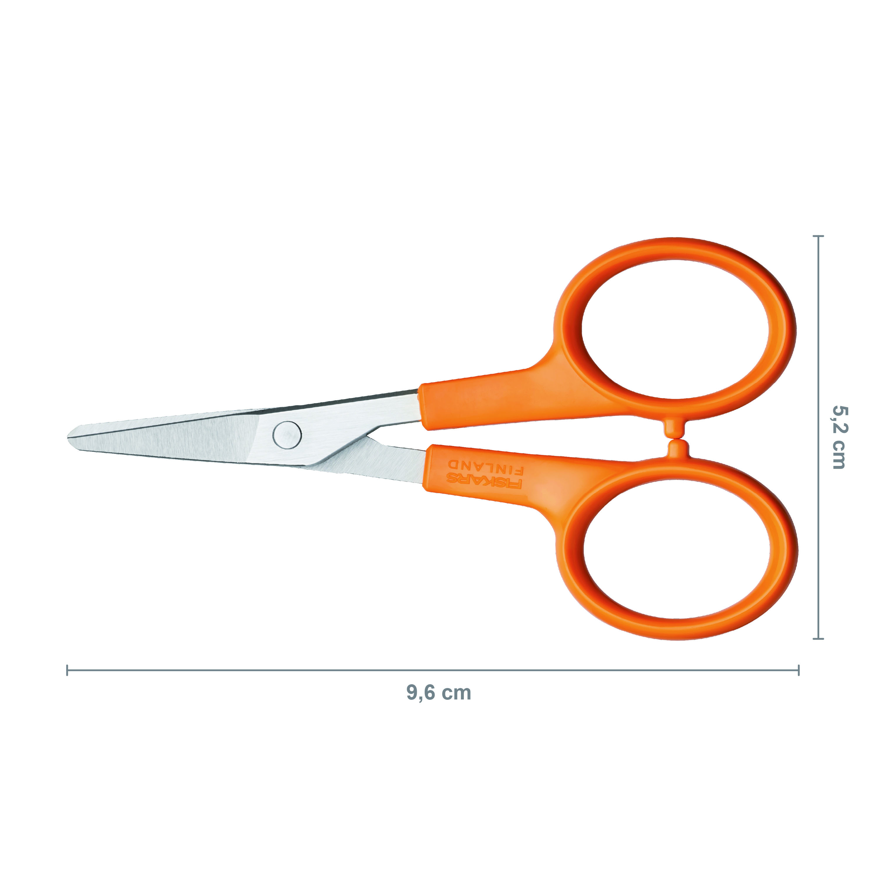 Fiskars 1003028 Classic Nożyczki do paznokci, 10 cm