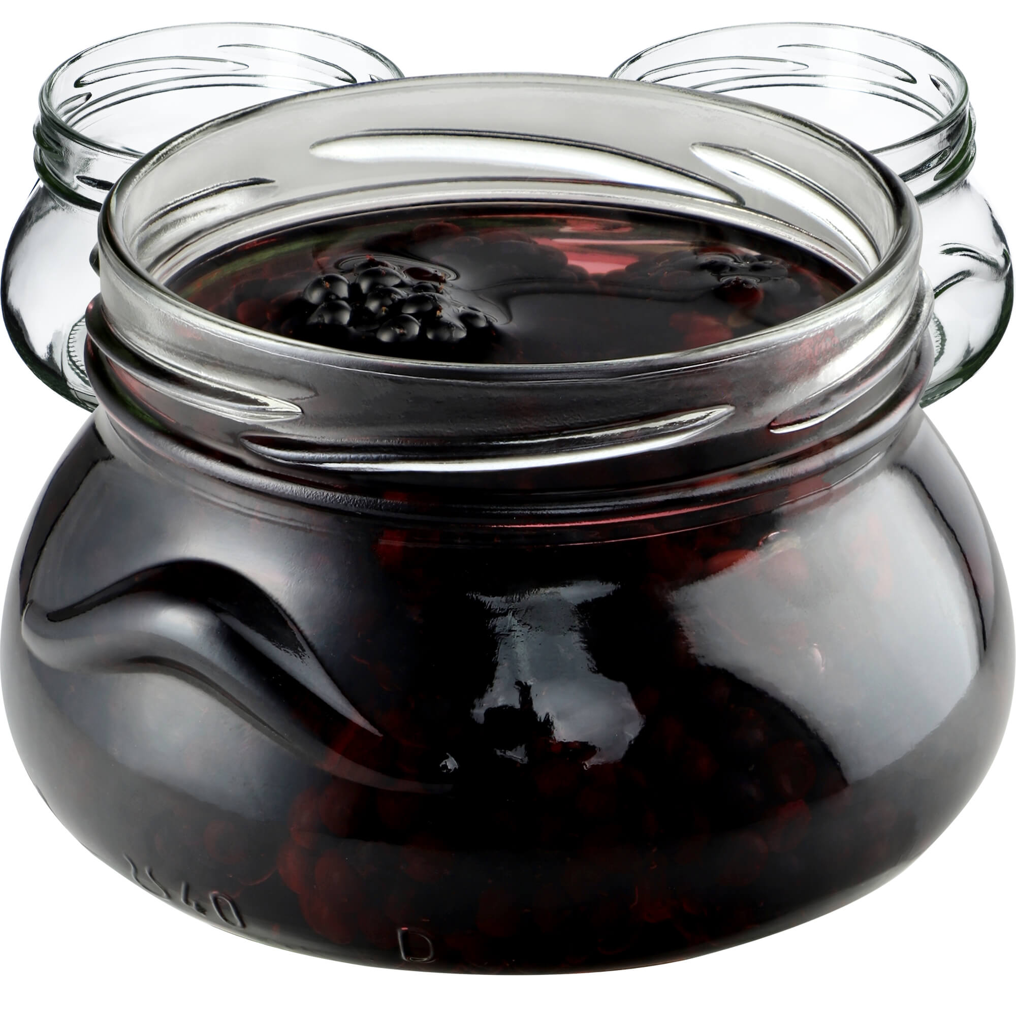 Słoiki na przetwory Raja 300ml fi 82 mm 20szt + wieczko Owoce