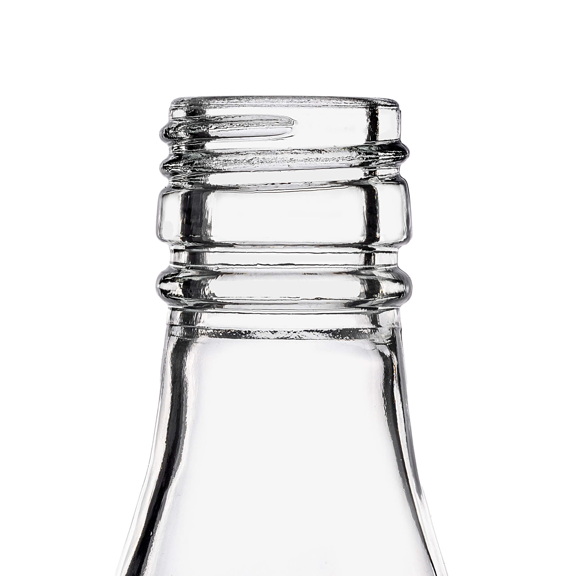 Szklana butelka Monopol 700ml z czerwoną zakrętką 10 szt.