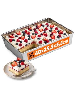 Blacha do pieczenia Minto 40 cm srebrna